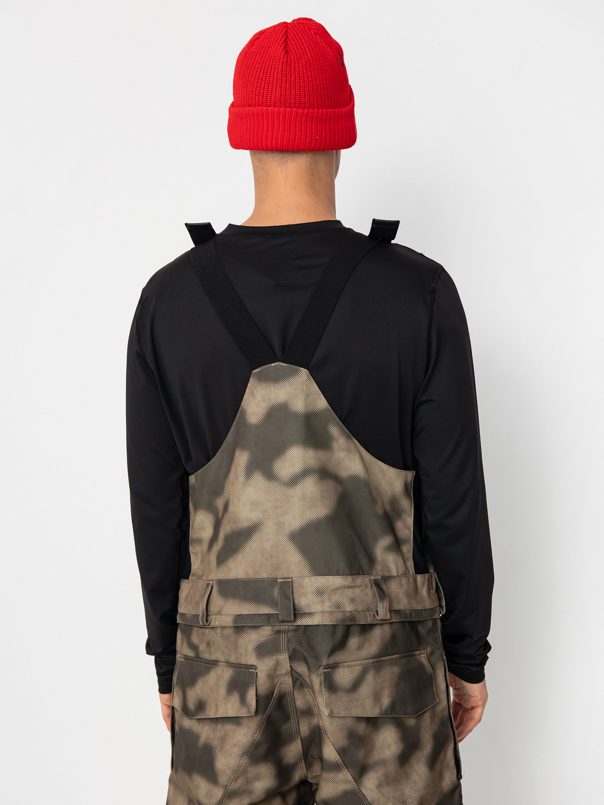 Pánské Snowboardové kalhoty  Volcom Roan Bib Overall (camouflage)
