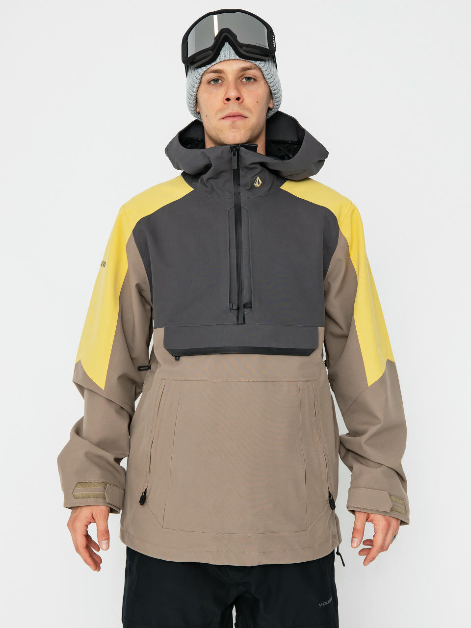 Pánská Snowboardová bunda Volcom Brighton Pullover (chestnut brown)