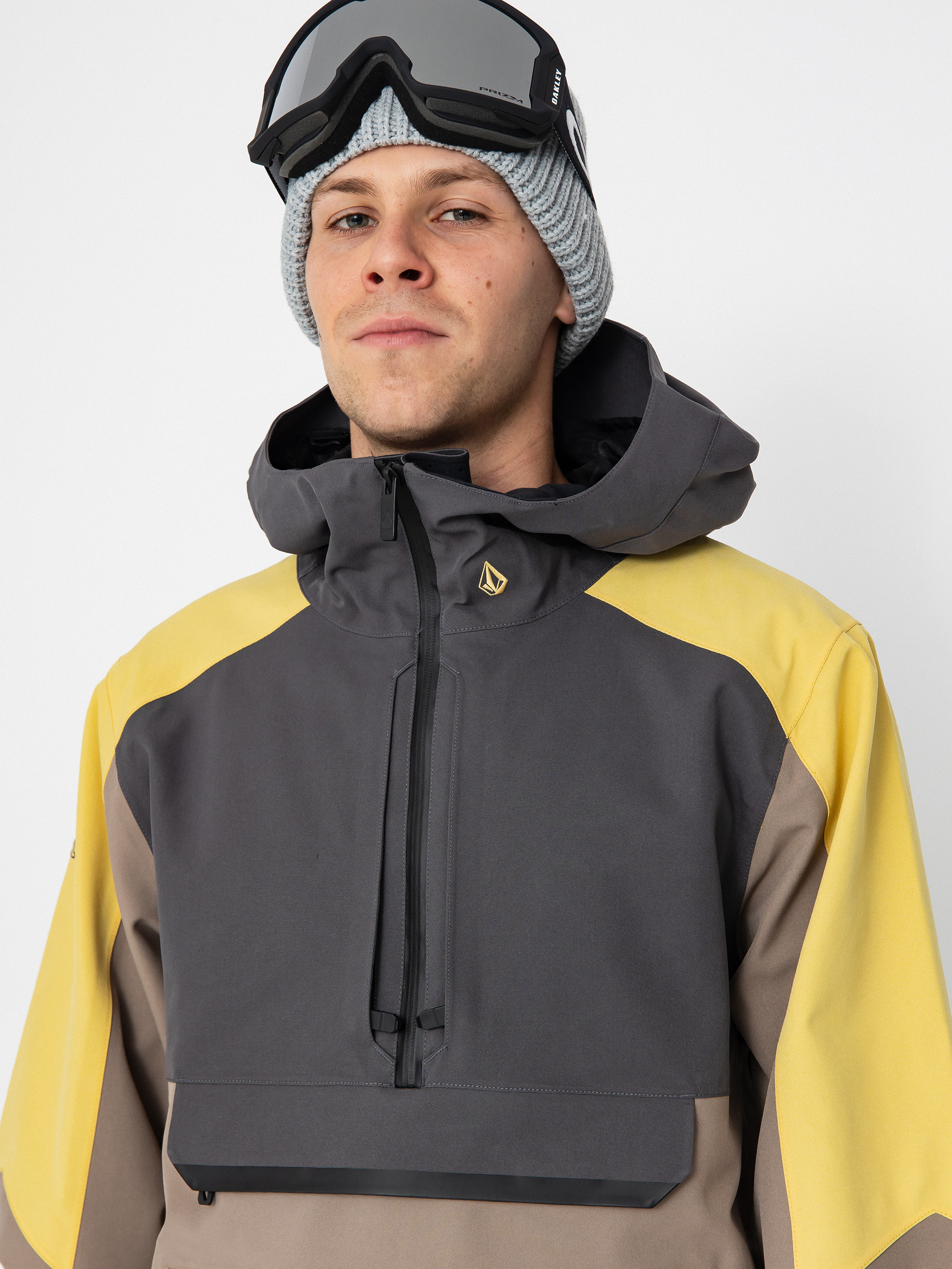 Pánská Snowboardová bunda Volcom Brighton Pullover (chestnut brown)