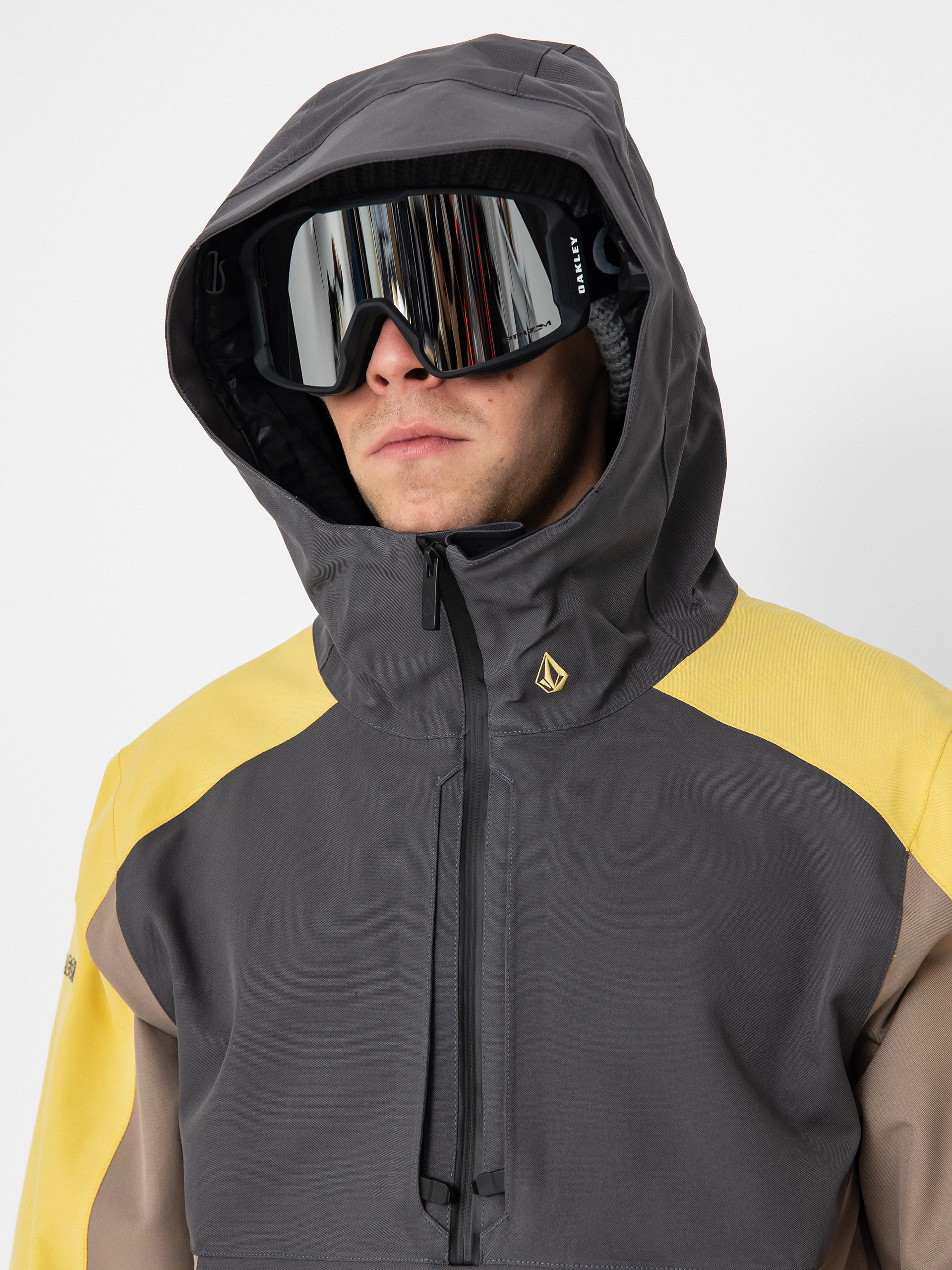 Pánská Snowboardová bunda Volcom Brighton Pullover (chestnut brown)