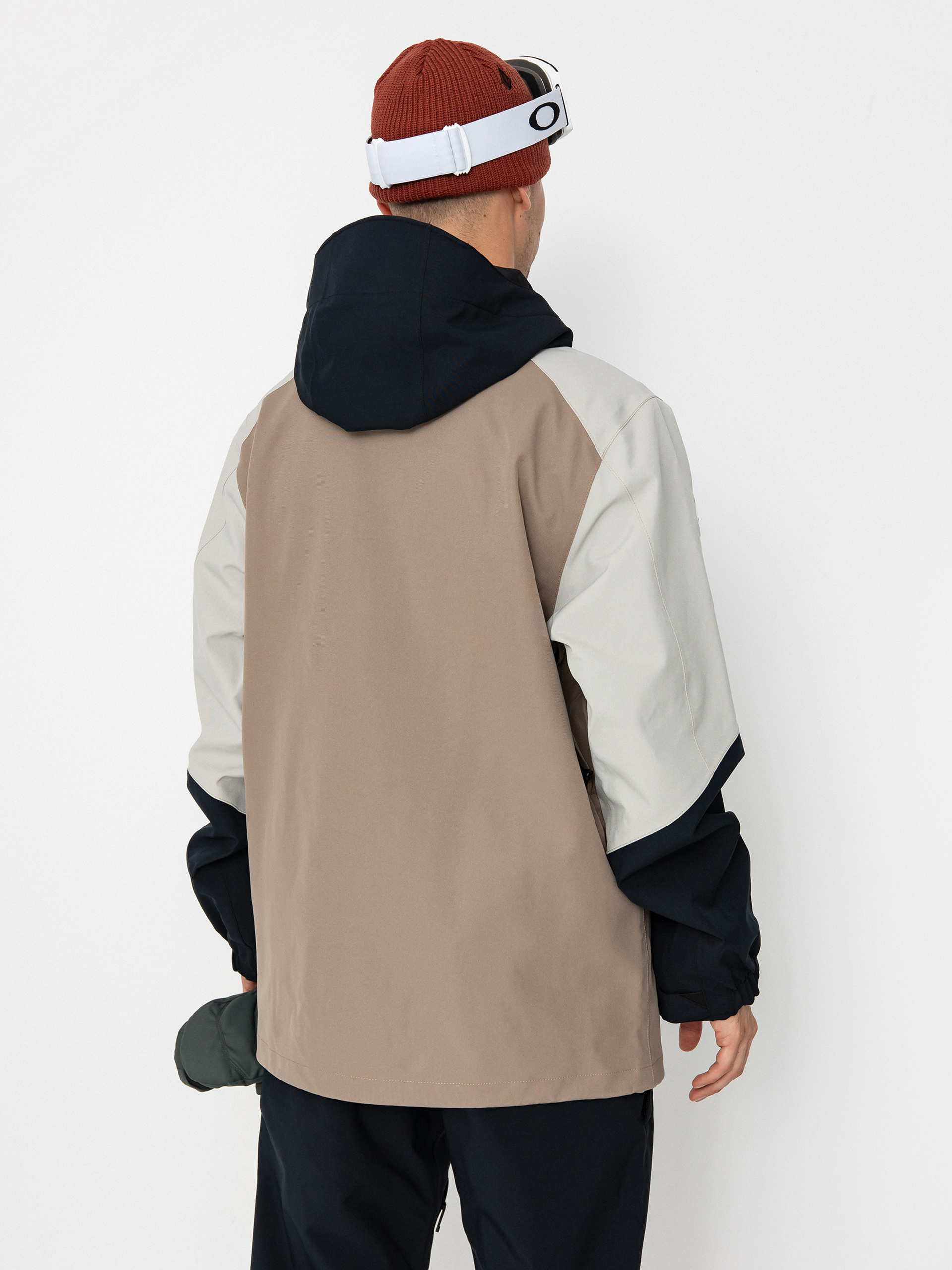 Pánská Snowboardová bunda Volcom Brighton Full Zip (chestnut brown)