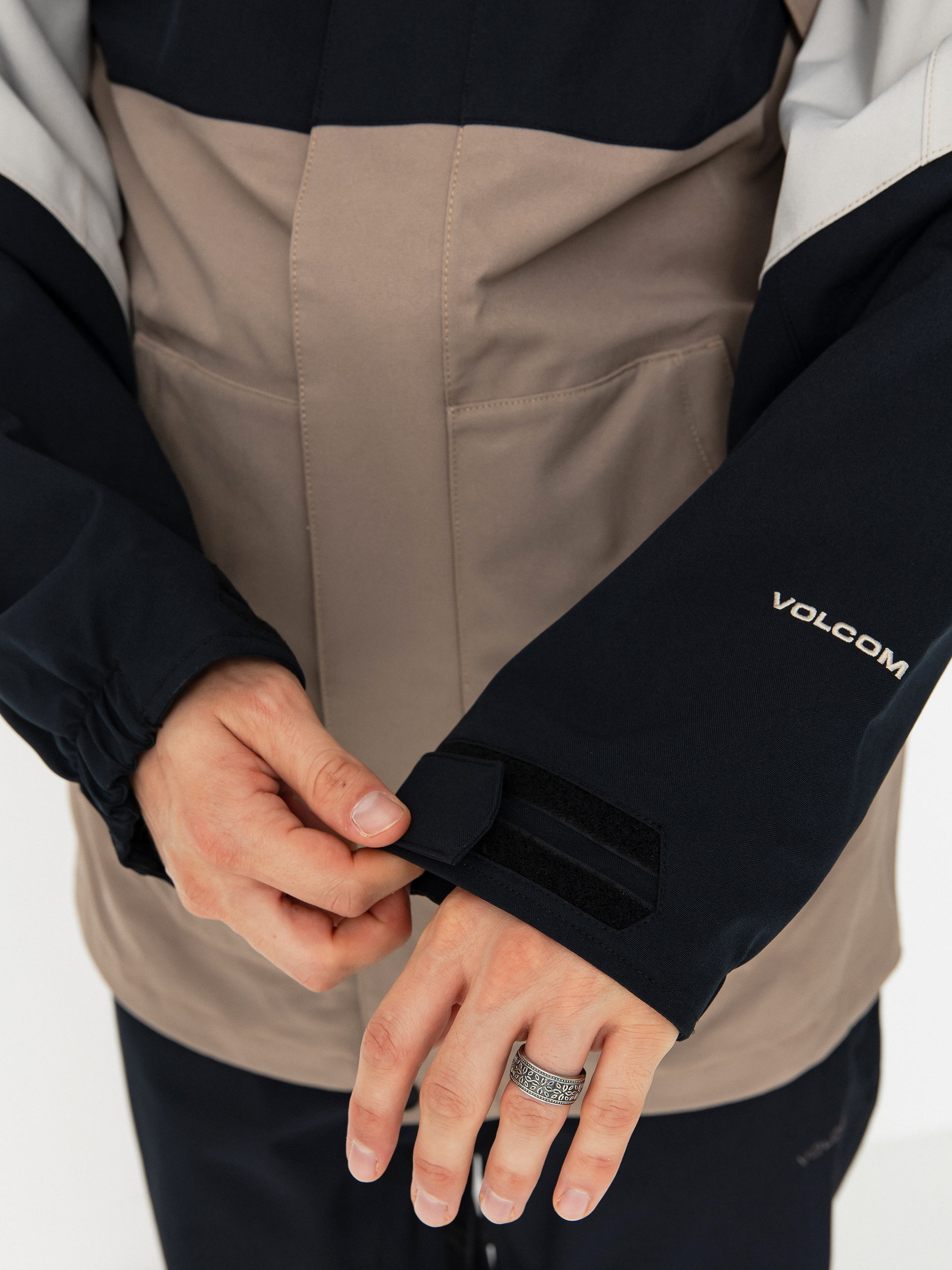 Pánská Snowboardová bunda Volcom Brighton Full Zip (chestnut brown)