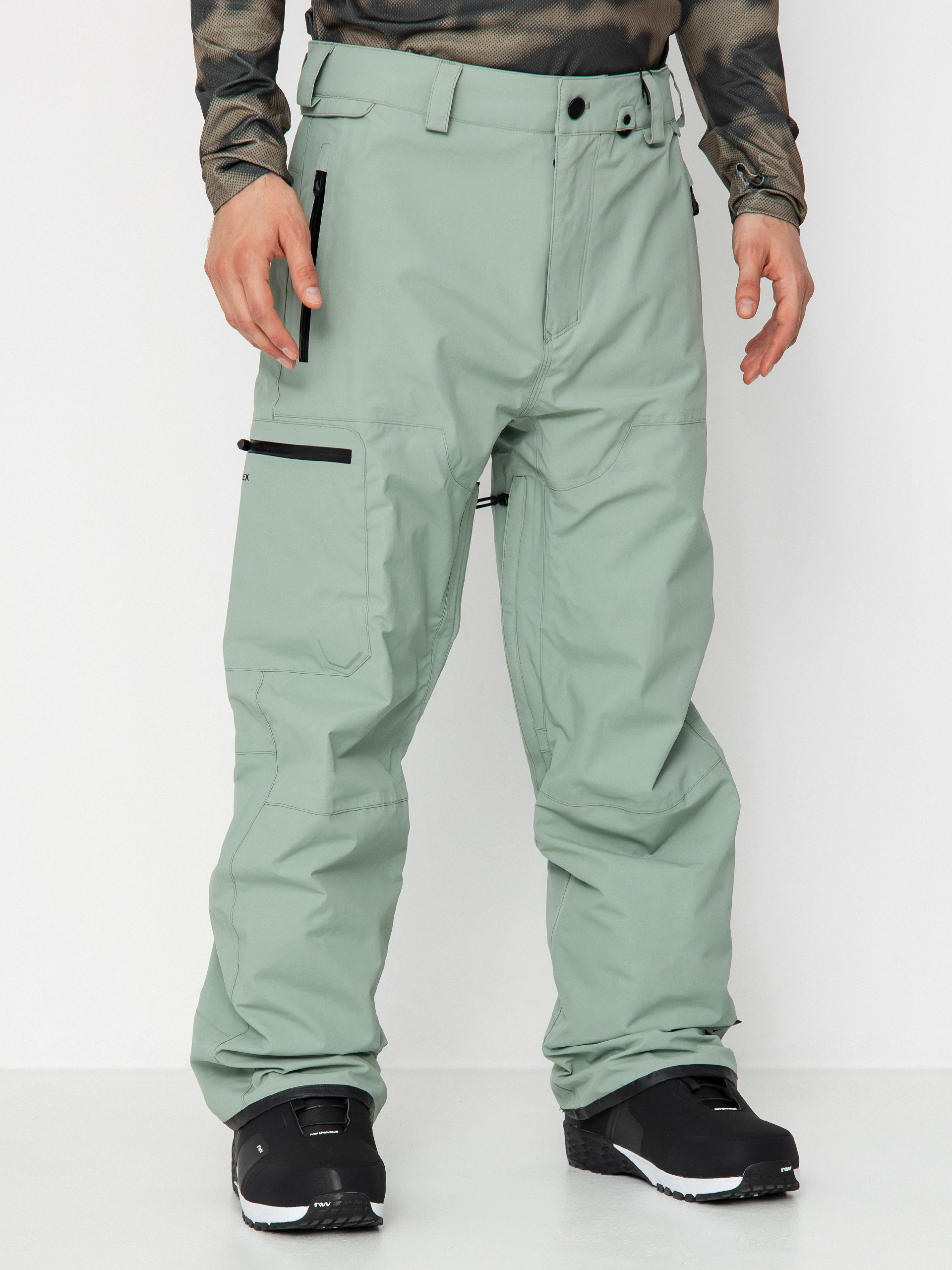 Pánské Snowboardové kalhoty  Volcom L Gore Tex (agave)