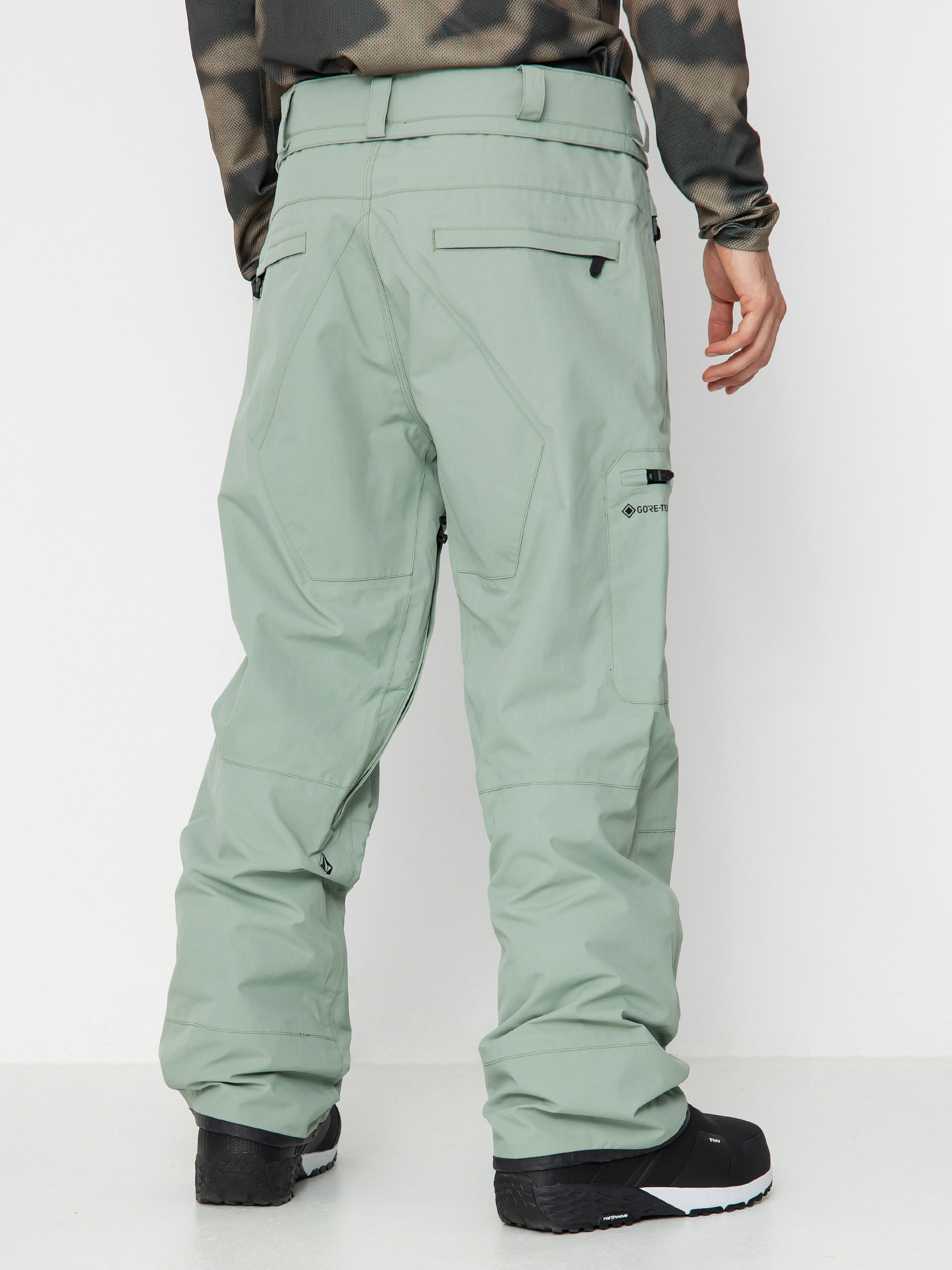 Pánské Snowboardové kalhoty  Volcom L Gore Tex (agave)
