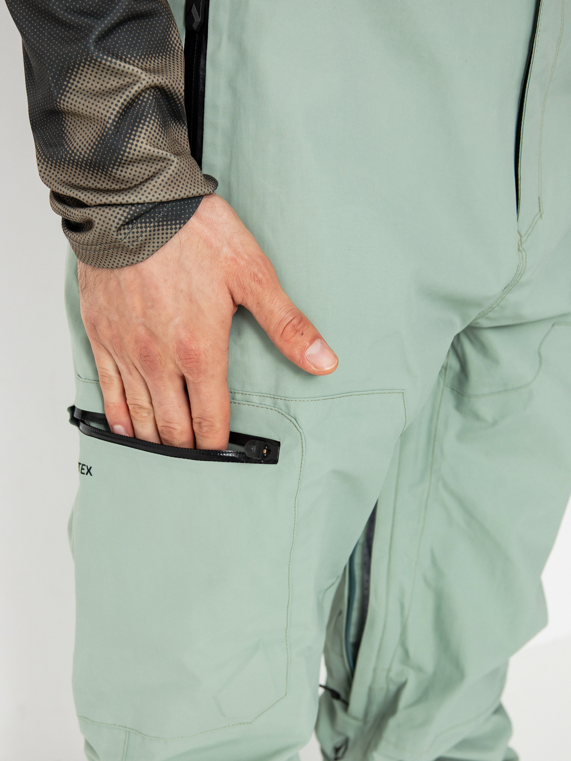 Pánské Snowboardové kalhoty  Volcom L Gore Tex (agave)