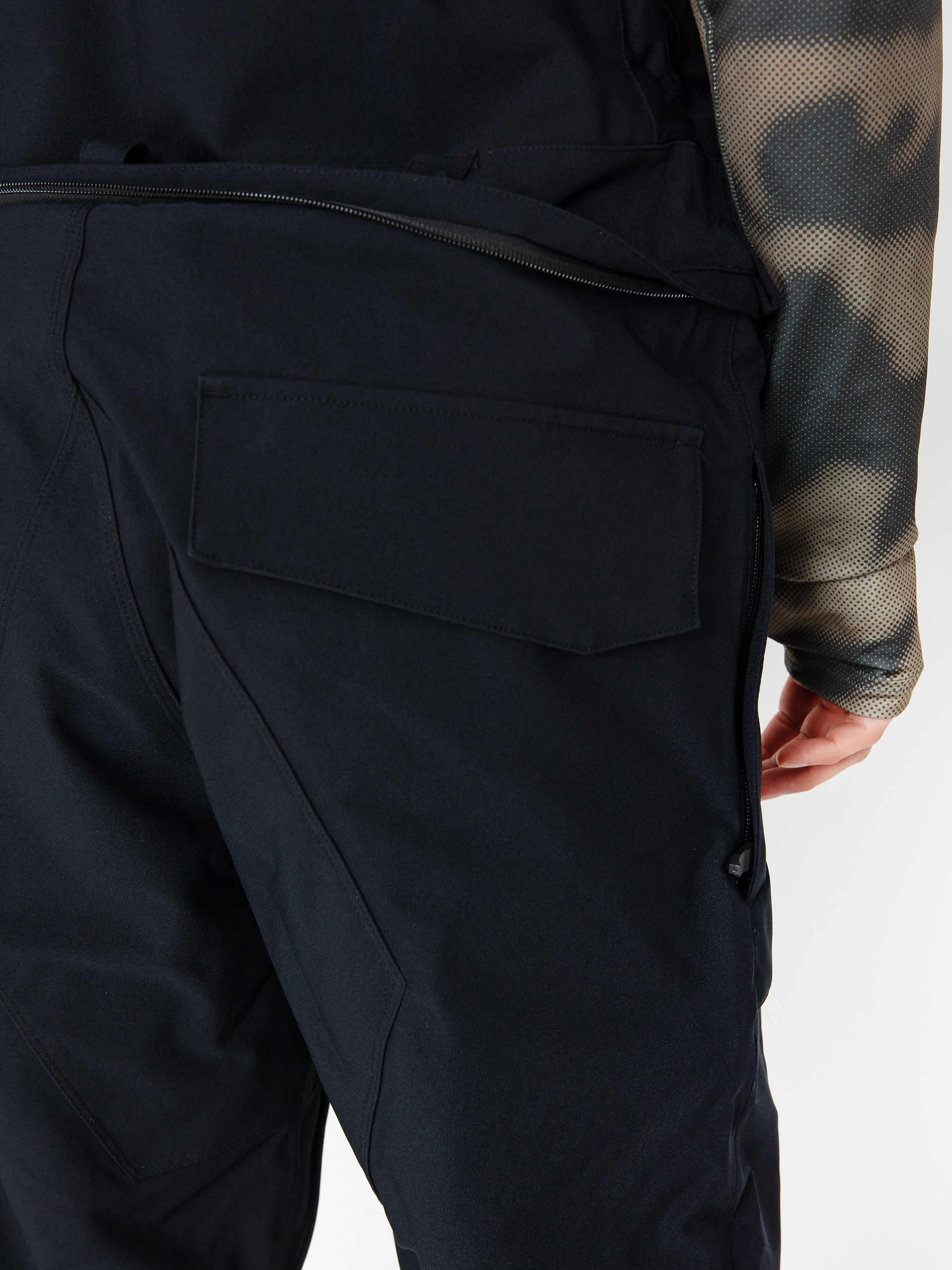 Pánské Snowboardové kalhoty  Volcom Roan Bib Overall (black)