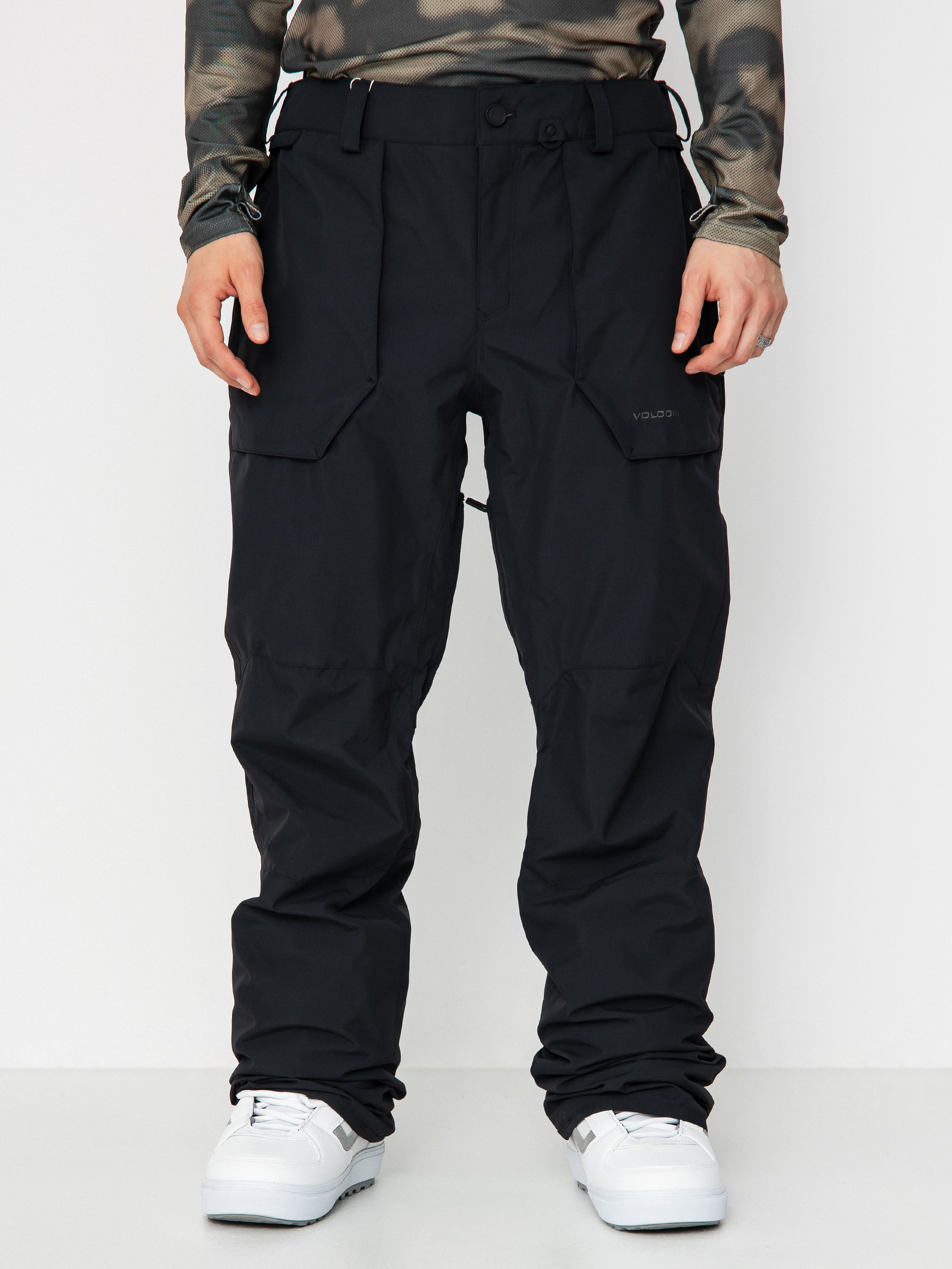 Pánské Snowboardové kalhoty  Volcom Roan (black)