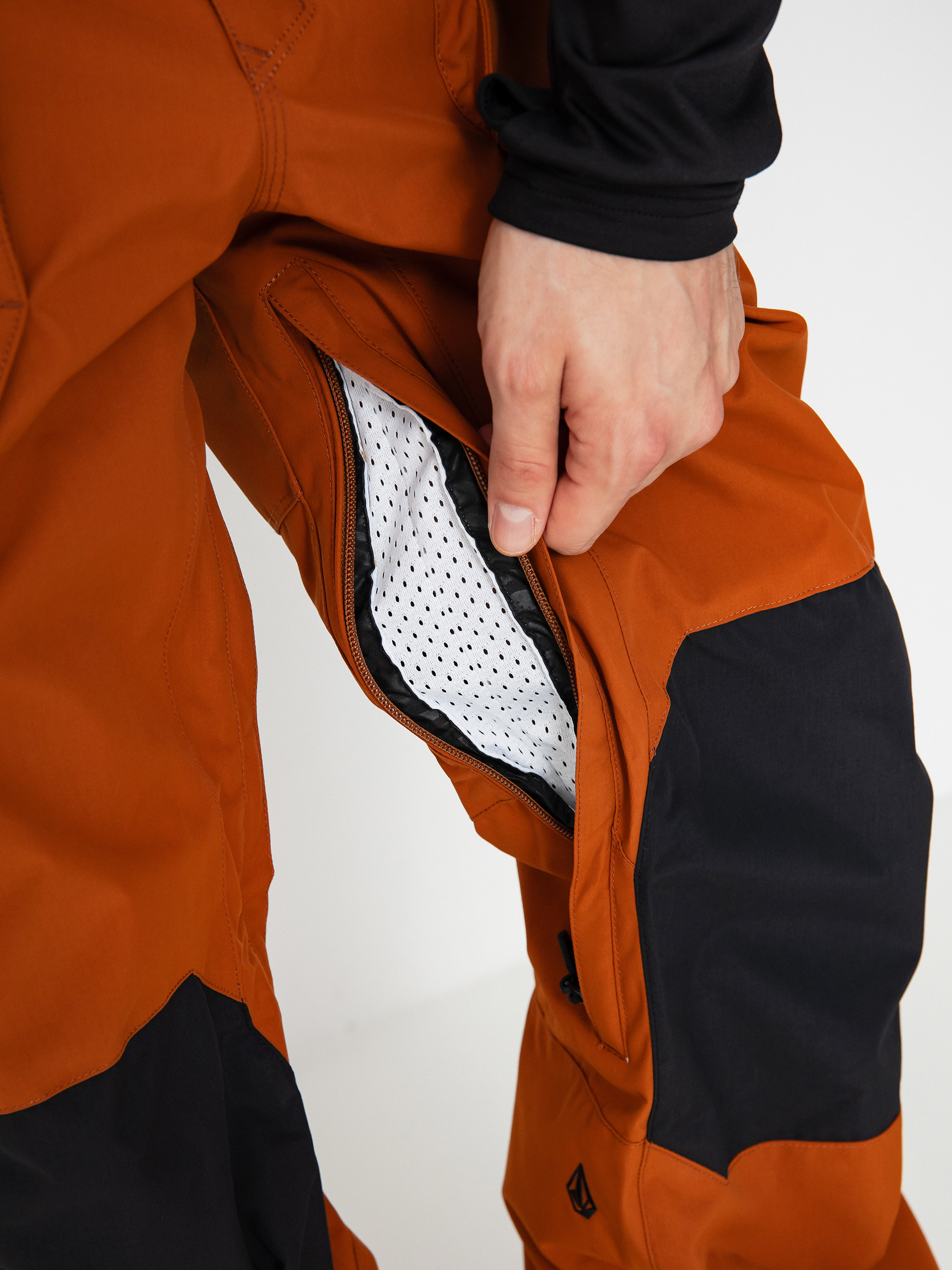 Pánské Snowboardové kalhoty  Volcom Roan (caramel)