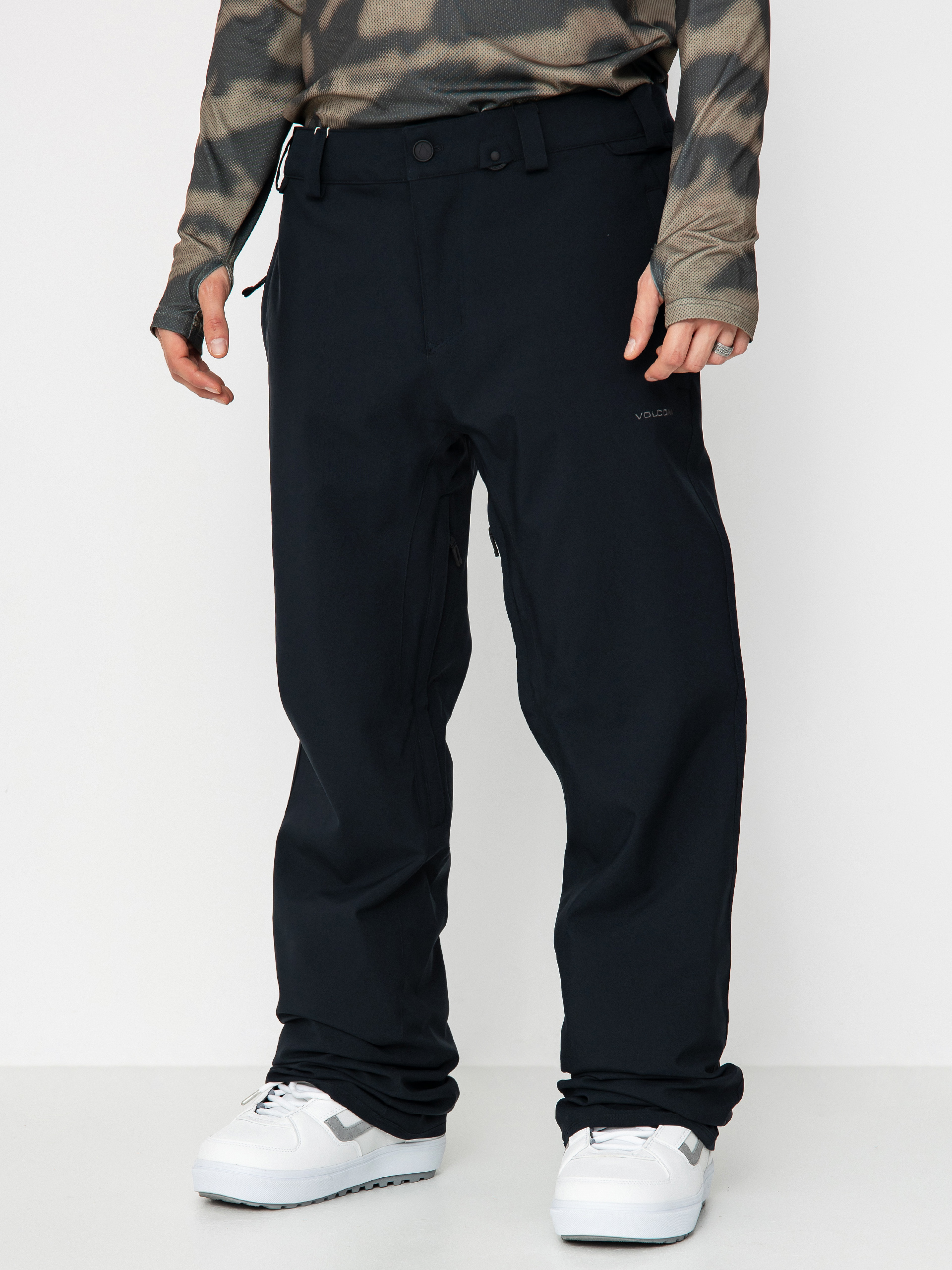 Pánské Snowboardové kalhoty  Volcom Freakin Snow Chino (black)