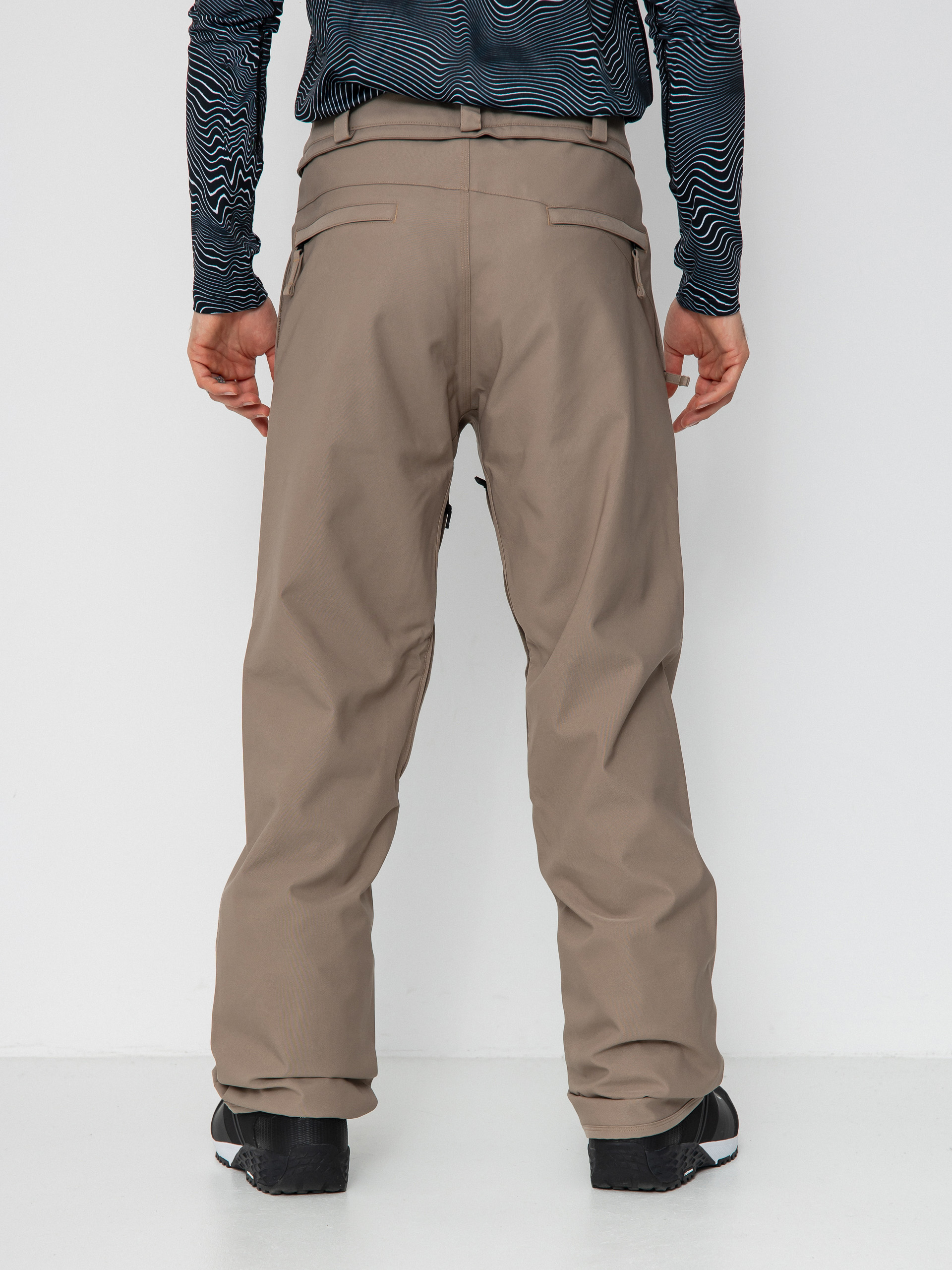 Pánské Snowboardové kalhoty  Volcom Freakin Snow Chino (chestnut brown)