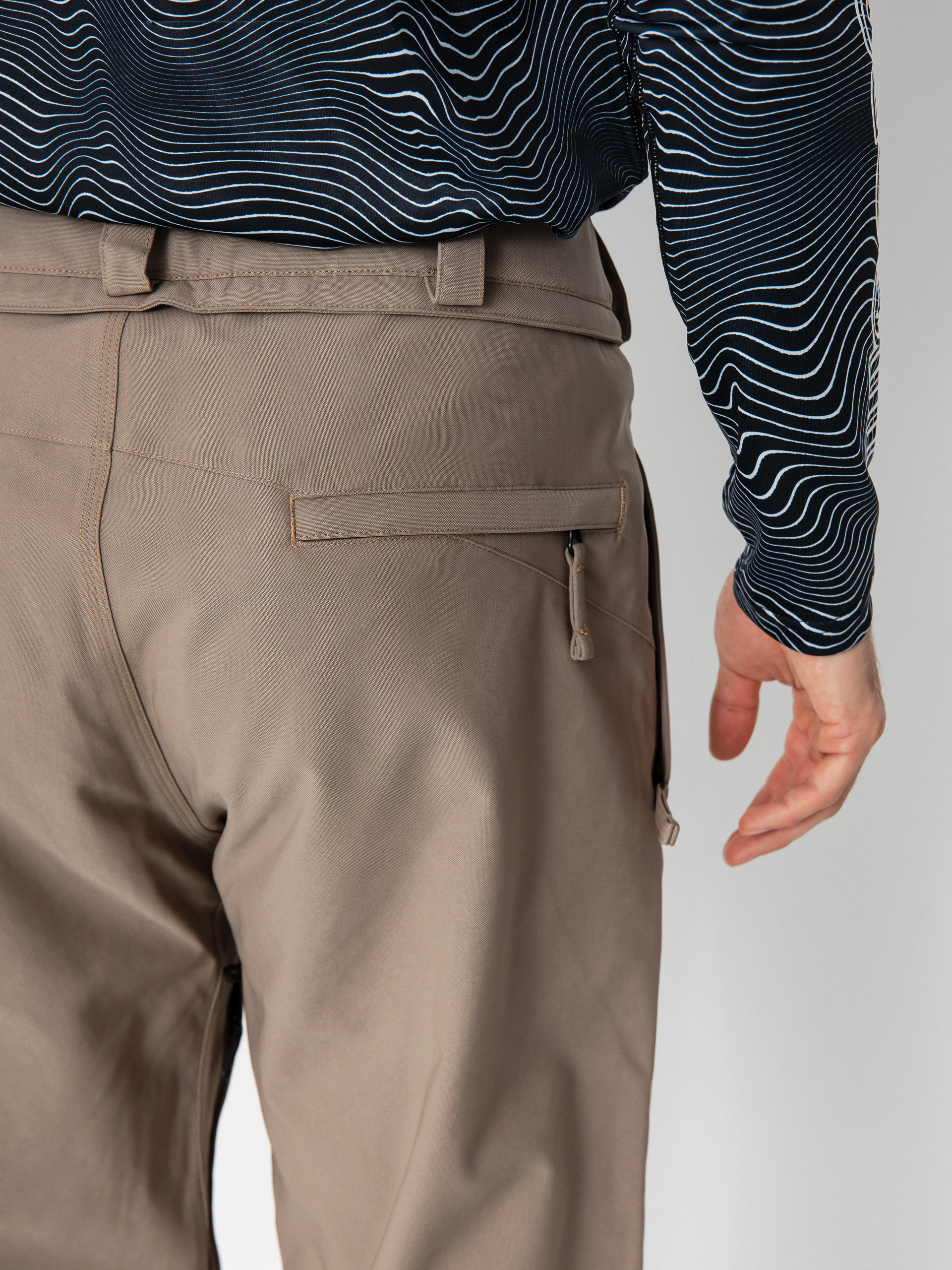 Pánské Snowboardové kalhoty  Volcom Freakin Snow Chino (chestnut brown)