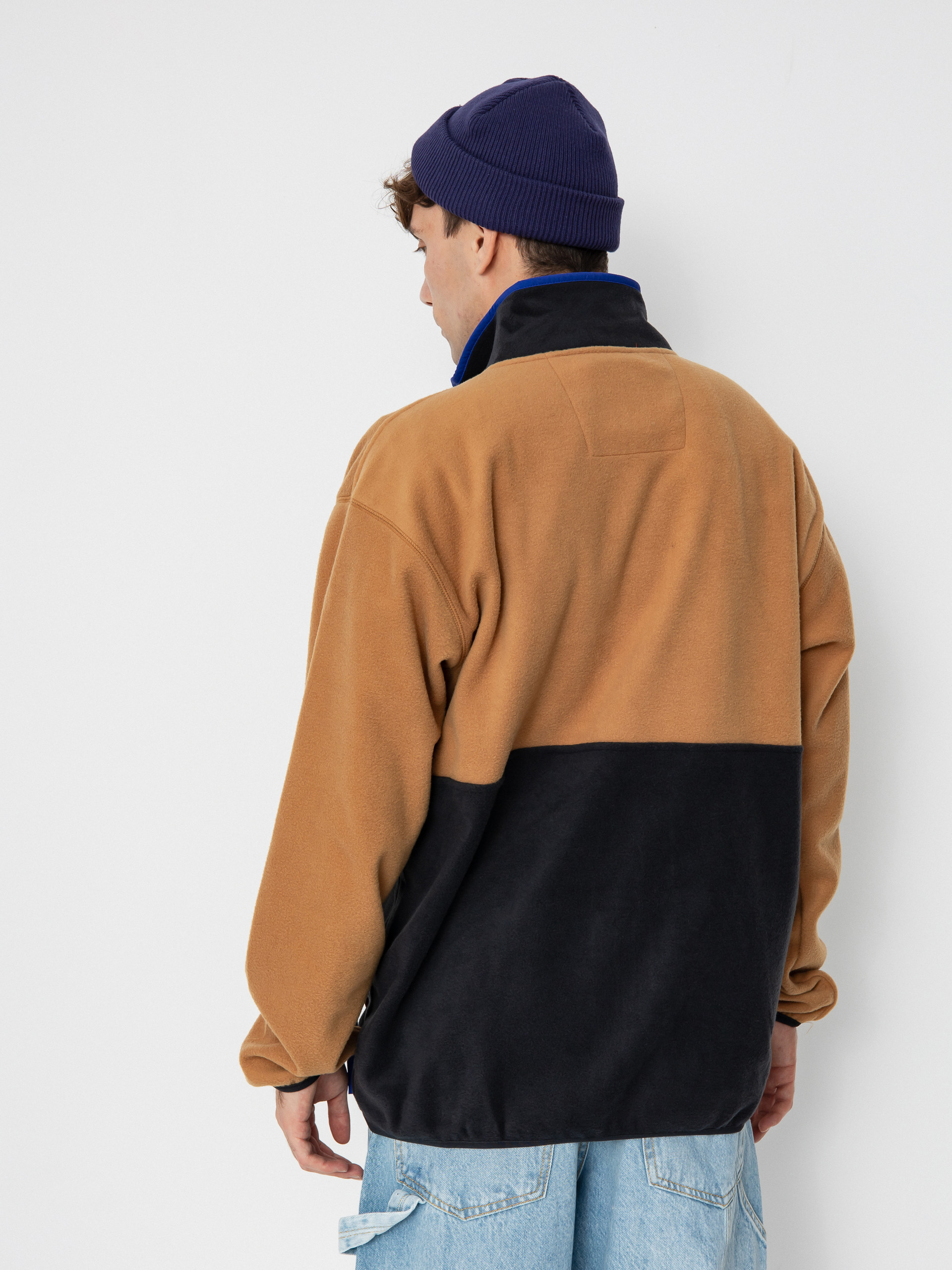 Pánský Fleecová mikina Columbia Backbowl II Full Zip (camel brown bl)