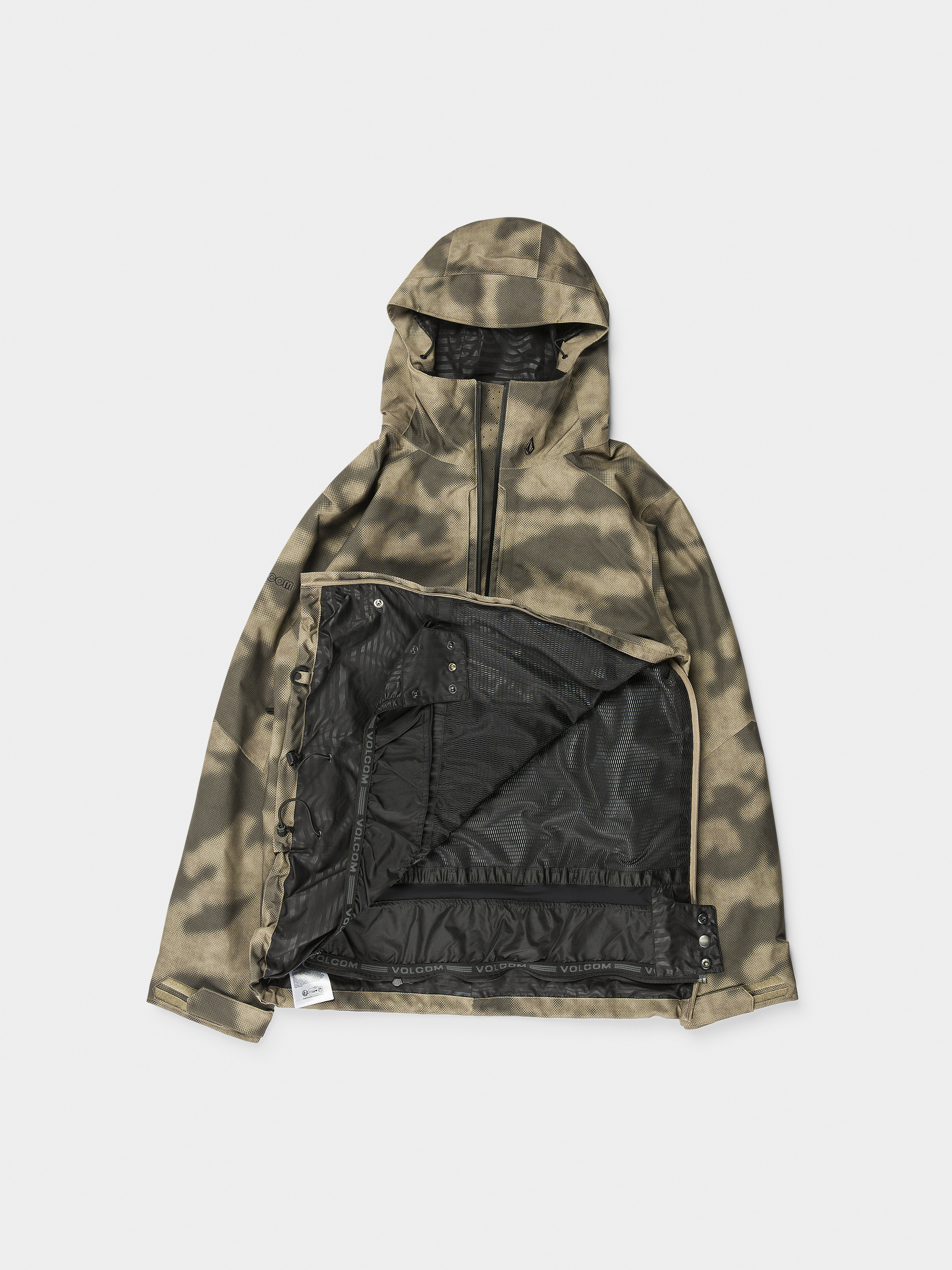 Pánská Snowboardová bunda Volcom Brighton Pullover (camouflage)