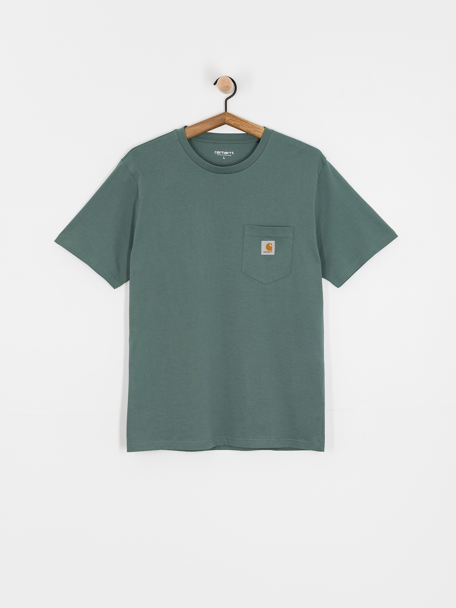 Tričko Carhartt WIP Pocket (silver pine)