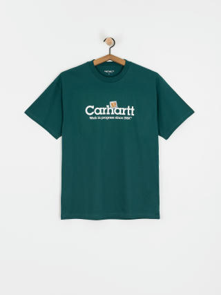 Tričko Carhartt WIP Label Script (malachite)