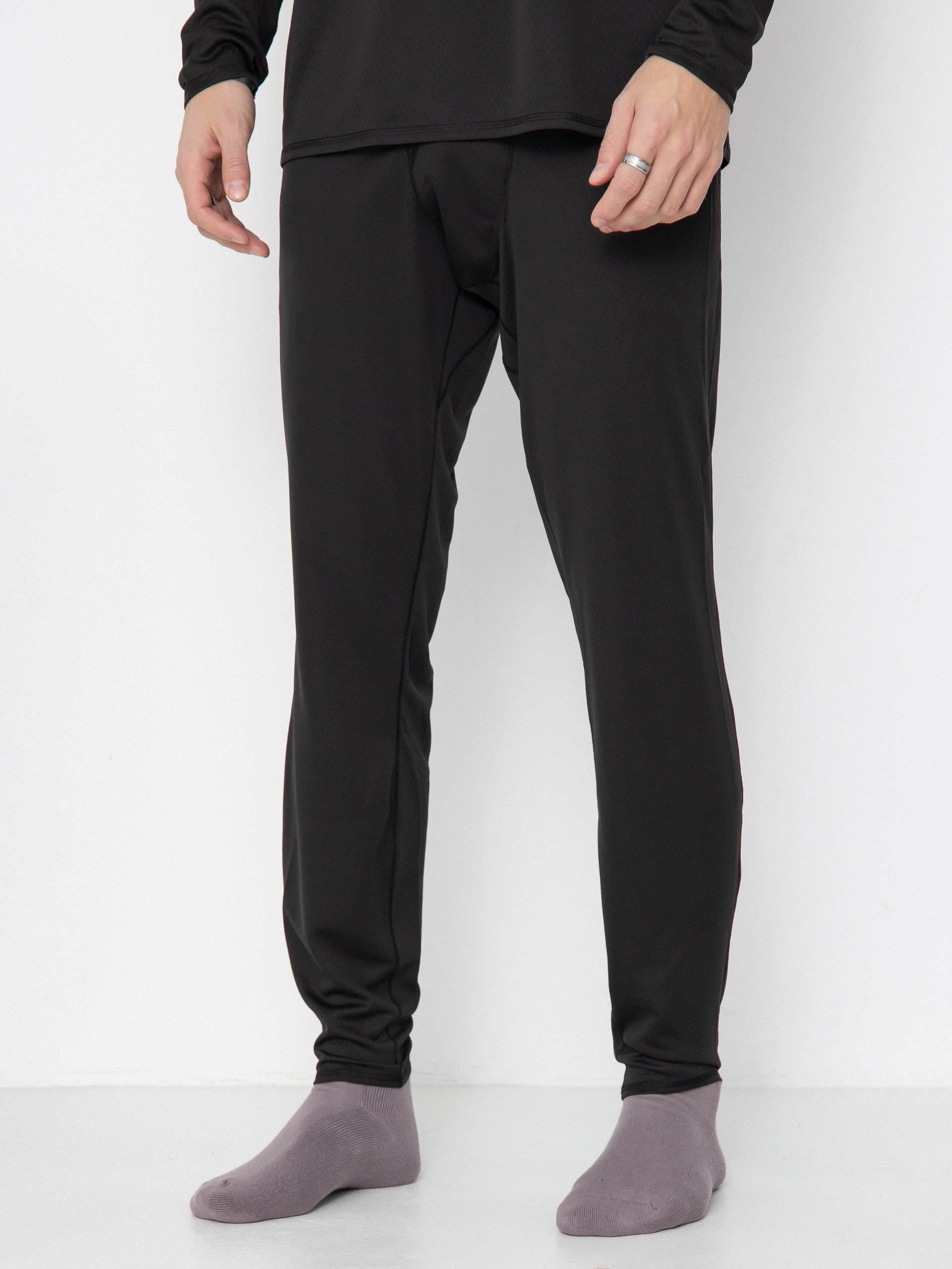 Pánské Termoleginy Patagonia Cap MW Bottoms (black)