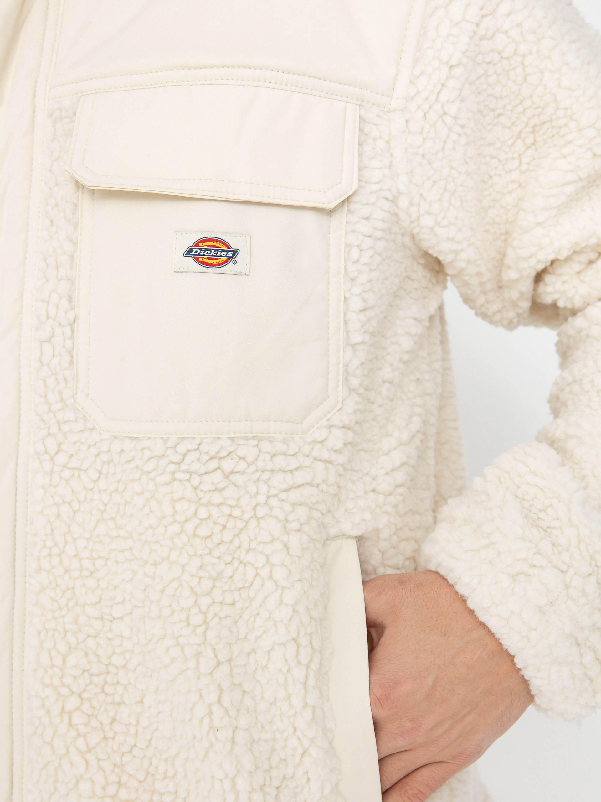 Pánský Fleecová mikina Dickies Pinesdale (whitecap gray)