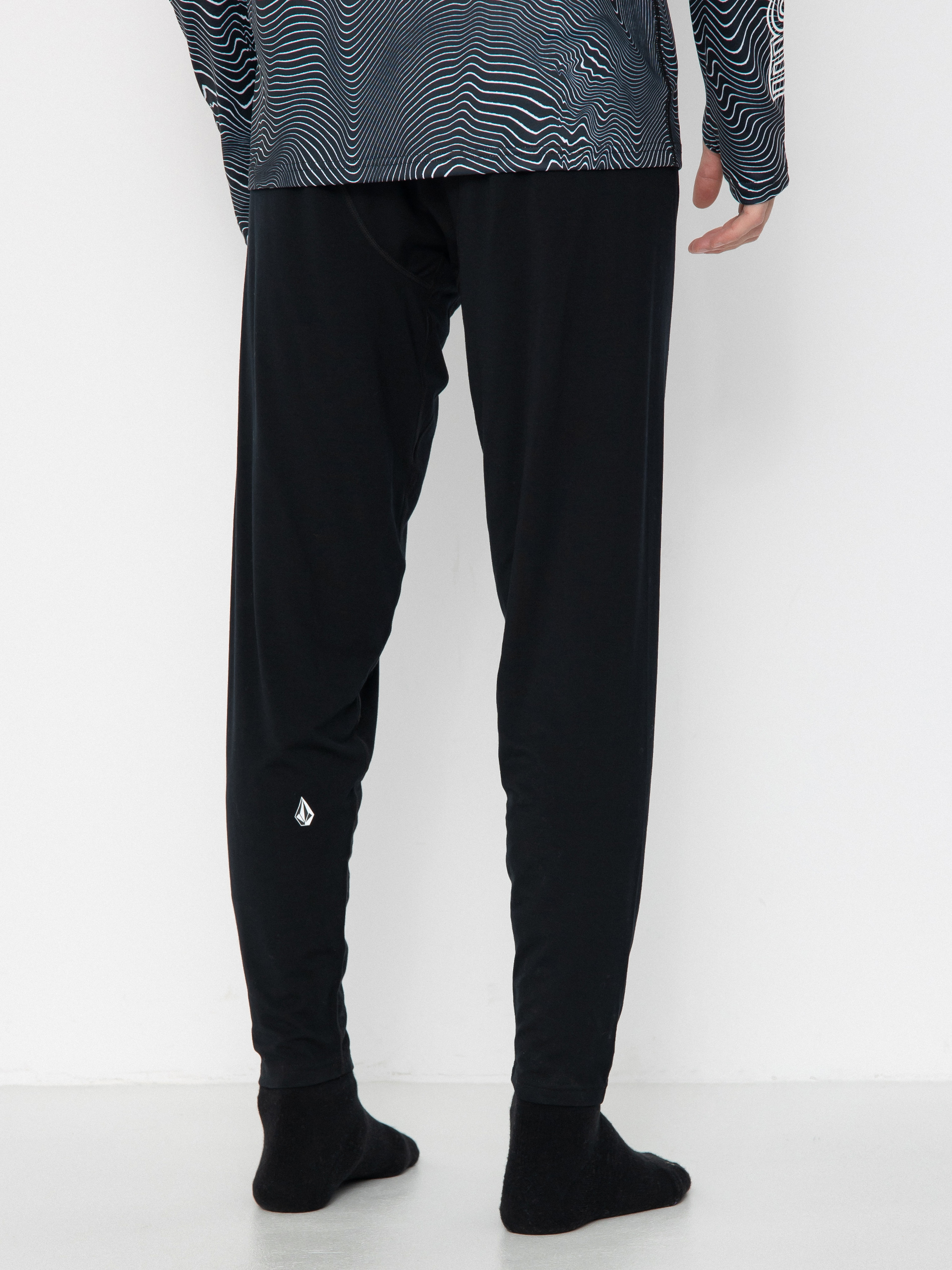 Pánské Termoleginy Volcom M Merino Blend (black)