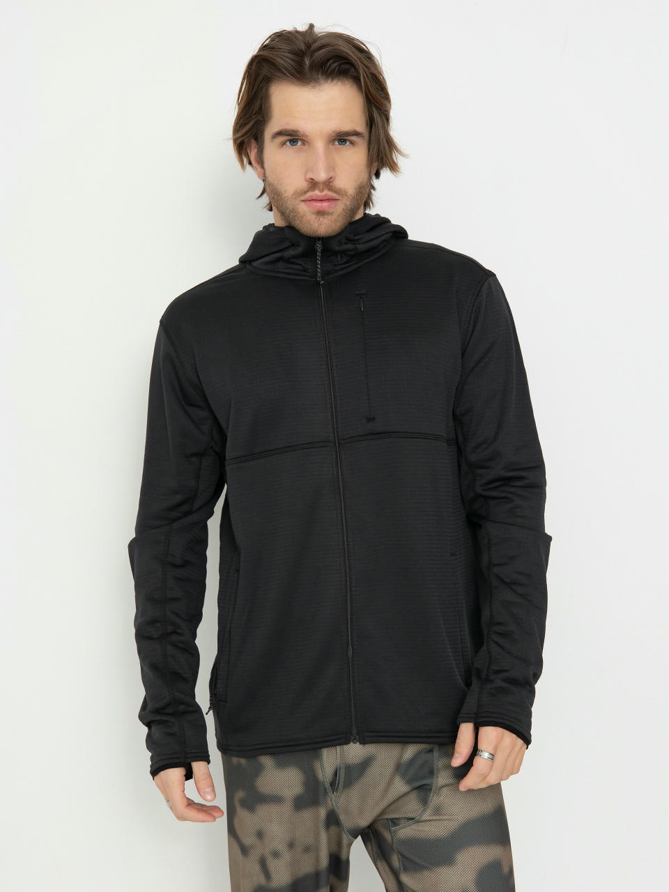 Termomikina  Volcom Gridlock Full Zip (black)