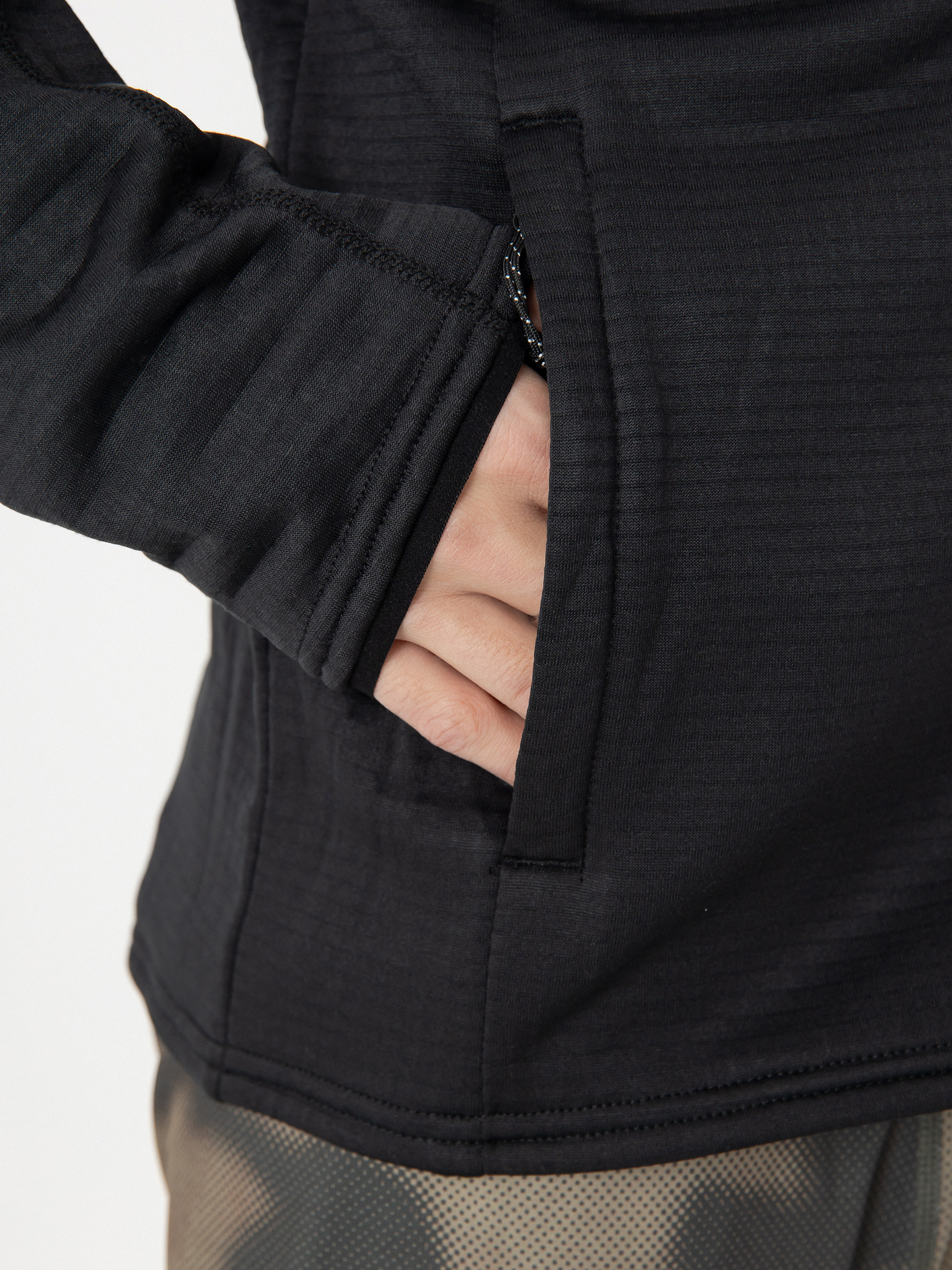 Pánská Termomikina  Volcom Gridlock Full Zip (black)