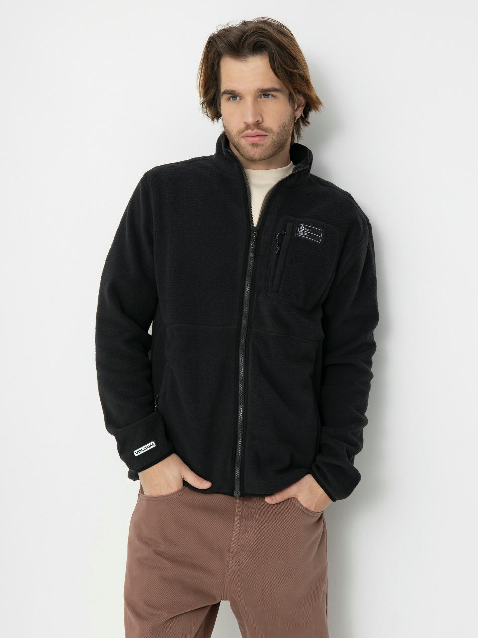 Termomikina  Volcom Fleecer Full Zip (black)