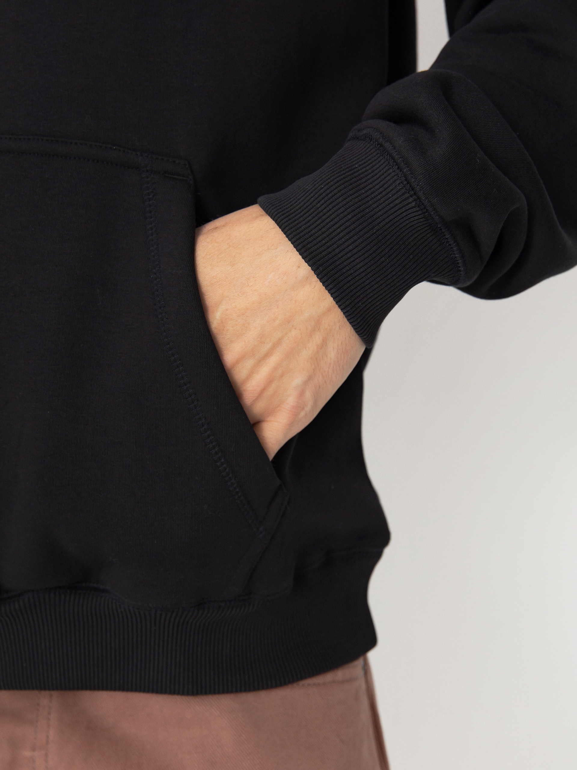 Mikina s kapucí Zoo York Apple HD (black)