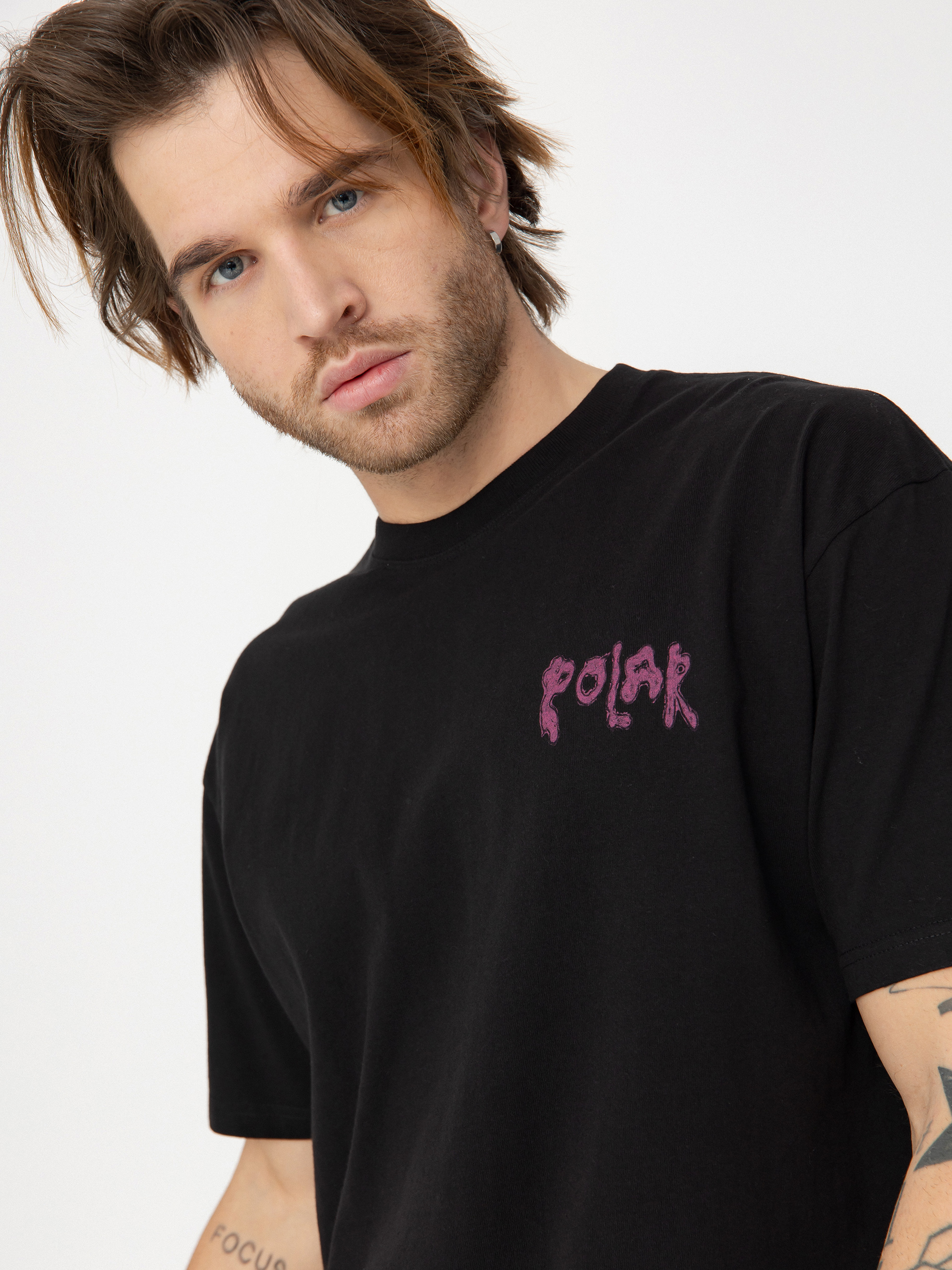 Tričko Polar Skate Bear (black)