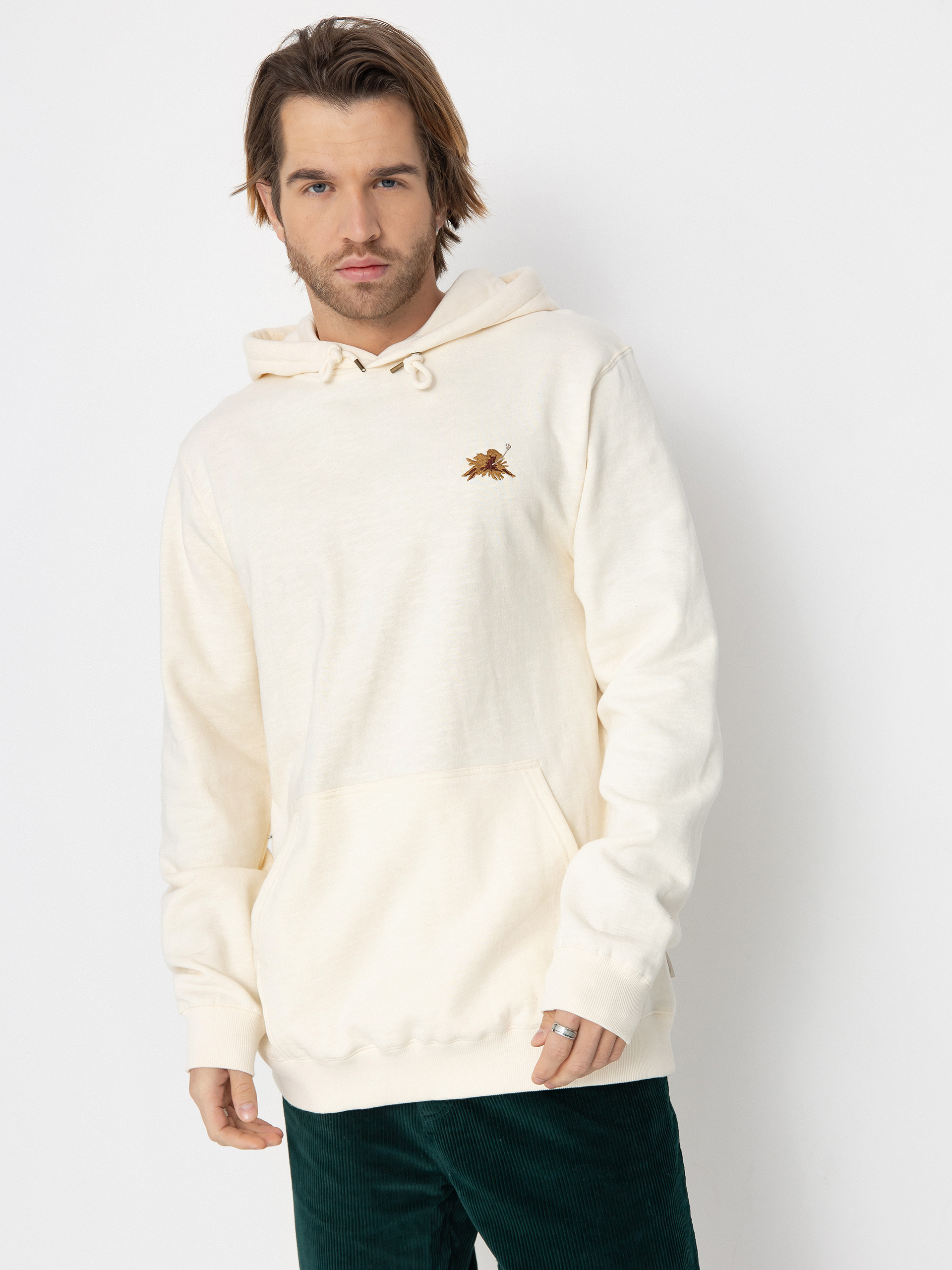 Mikina s kapucí Rip Curl Surf Revival Hoffman HD (bone)