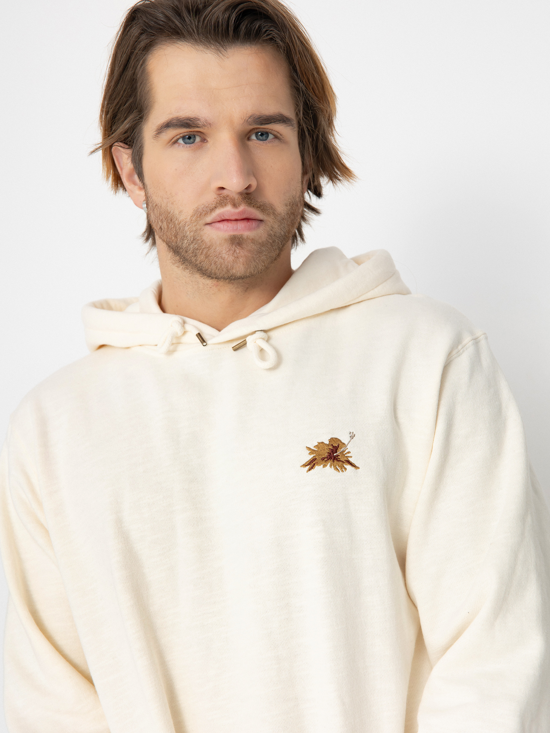 Mikina s kapucí Rip Curl Surf Revival Hoffman HD (bone)