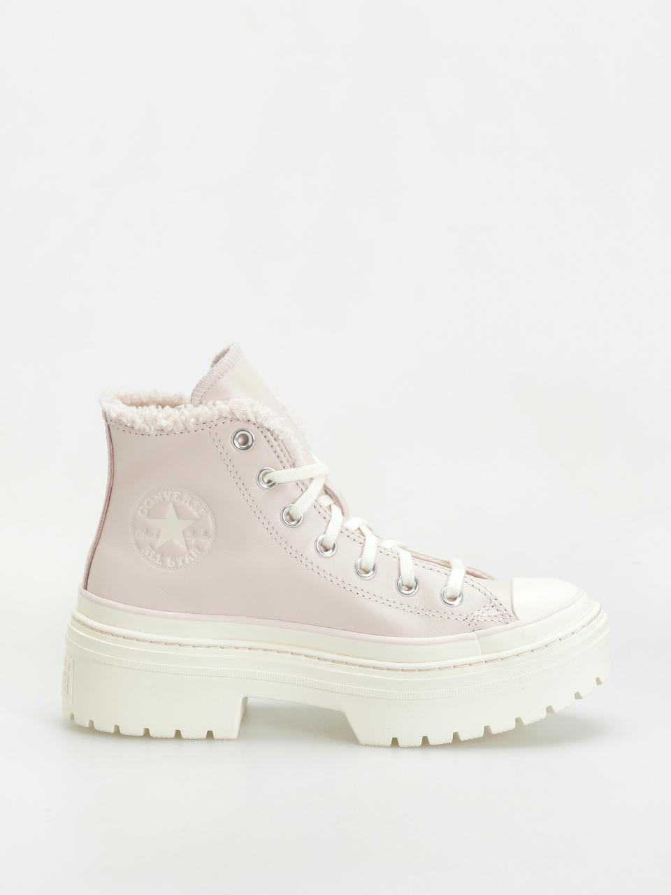 Boty Converse Chuck Taylor All Star Lugged Heel Sherpa Wmn (blush hush/egret/egret)