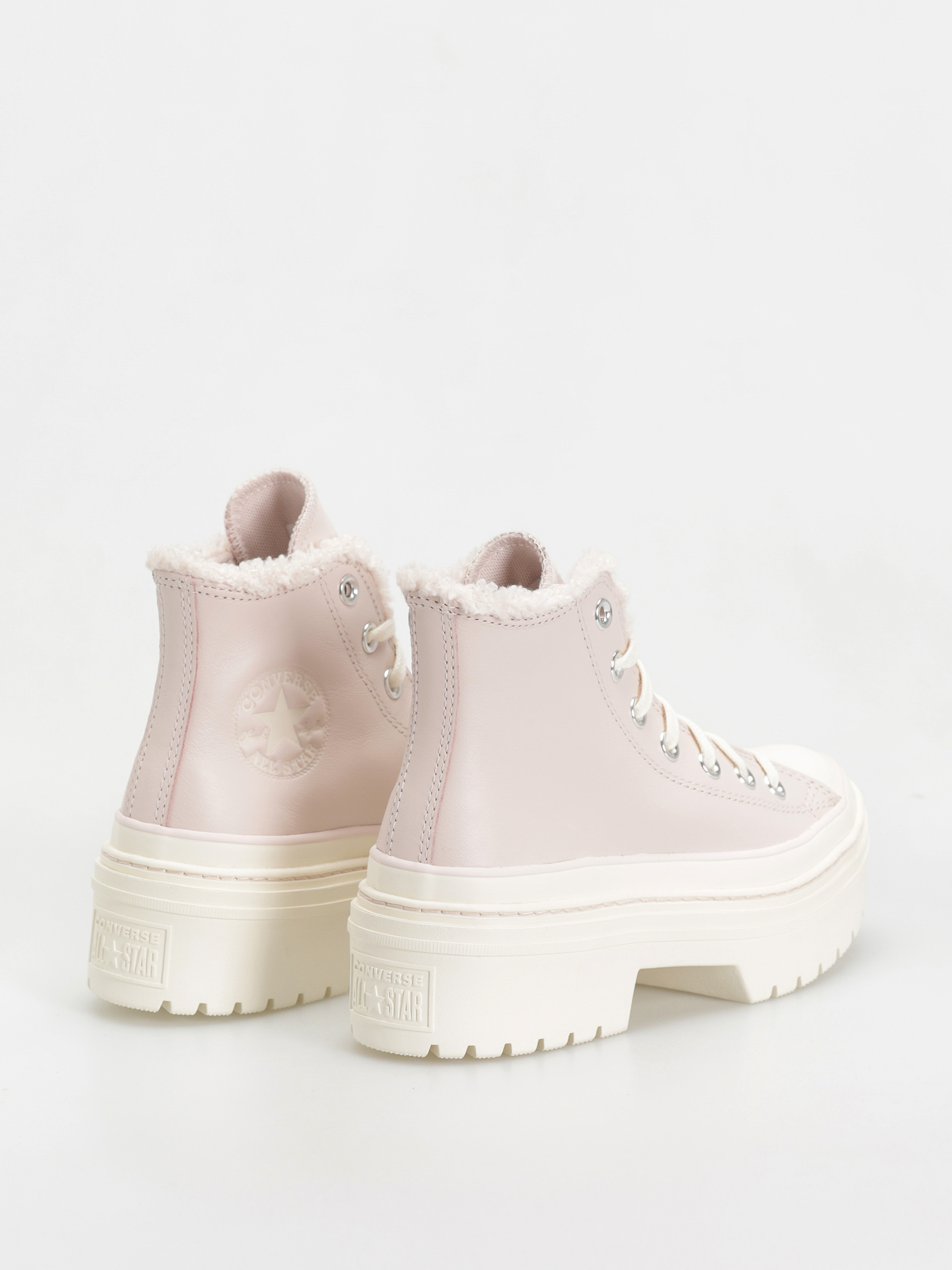 Boty Converse Chuck Taylor All Star Lugged Heel Sherpa Wmn (blush hush/egret/egret)