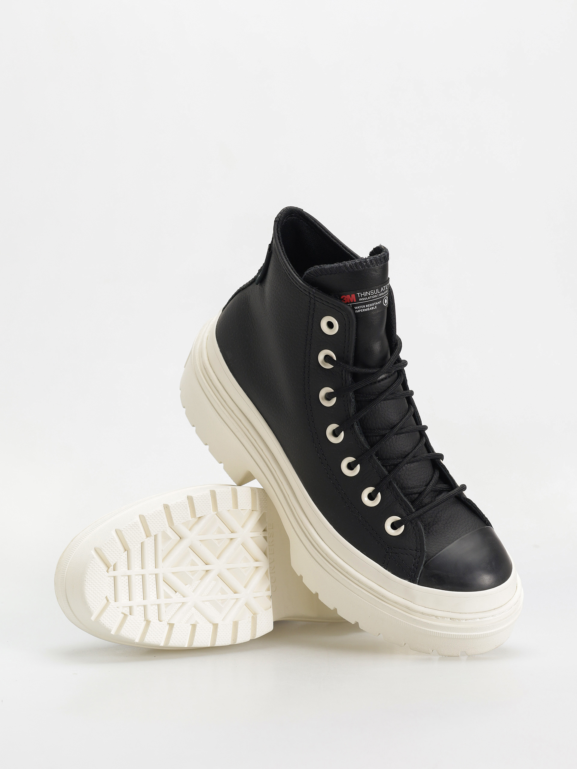 Boty Converse Chuck Taylor All Star Lugged Heel Platform Waterproof Wmn (black/black/egret)