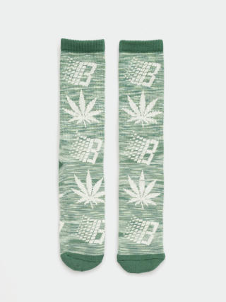 Ponožky HUF X Bronze Plantlife Marled (green)