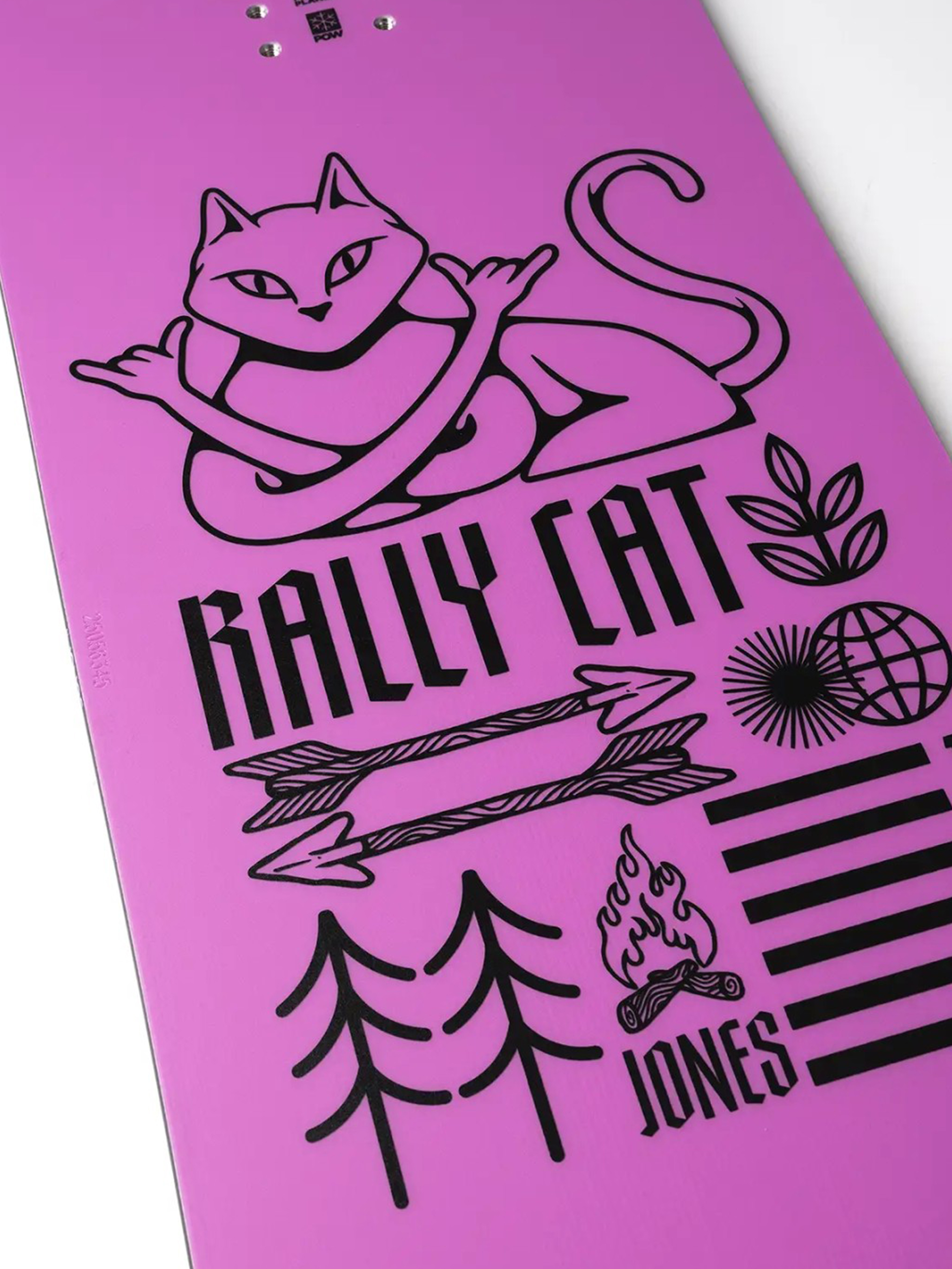 Dámská Snowboard Jones Snowboards Rally Cat (pink/black)