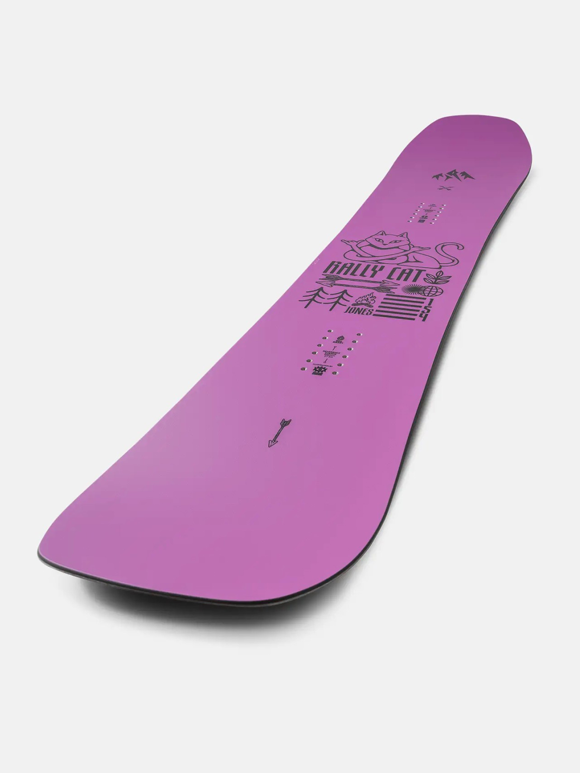 Dámská Snowboard Jones Snowboards Rally Cat (pink/black)