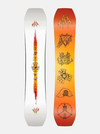 Snowboard Jones Snowboards Tweaker (orange/yellow)