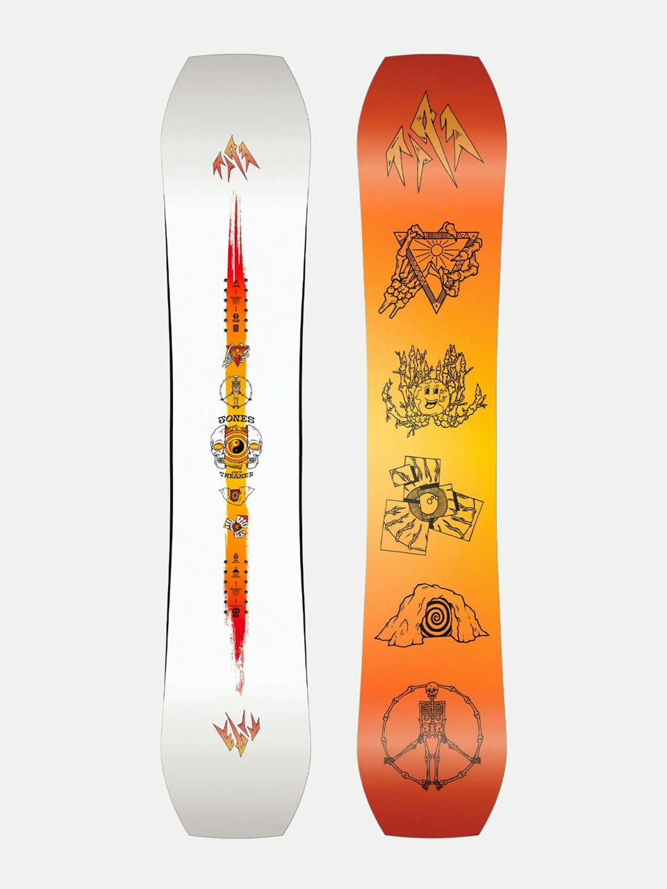 Pánská Snowboard Jones Snowboards Tweaker (orange/yellow)