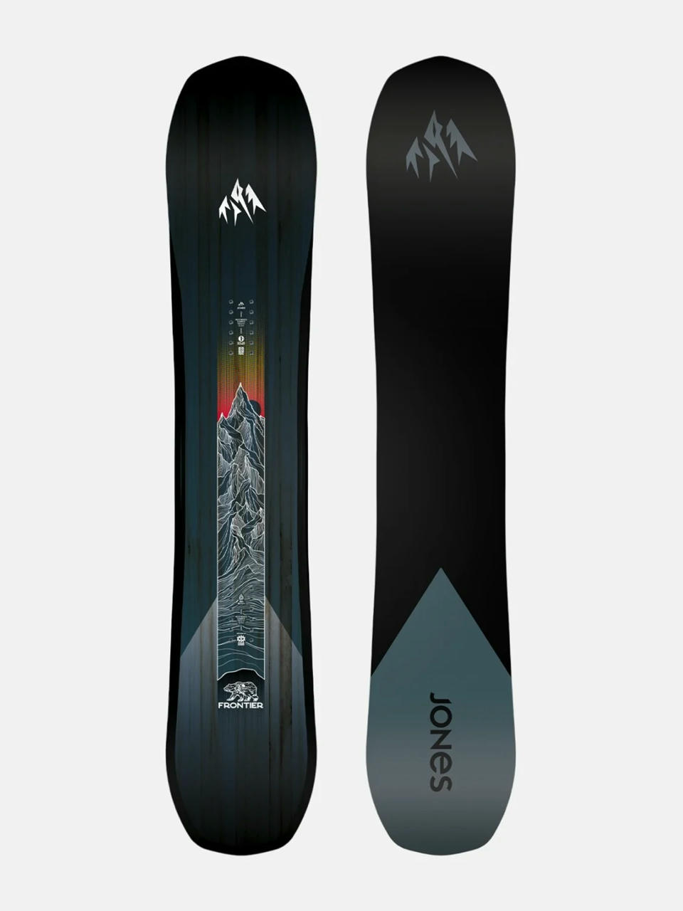 Pánská Snowboard Jones Snowboards Frontier (black/dark teal)