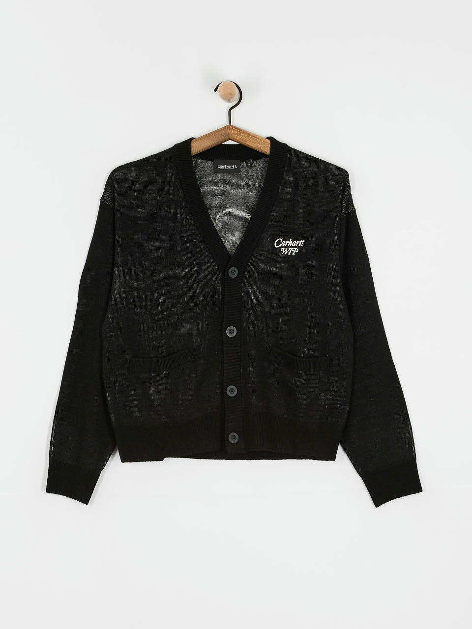 Svetr Carhartt WIP Harttbreaker Cardigan Wmn (black/wax)