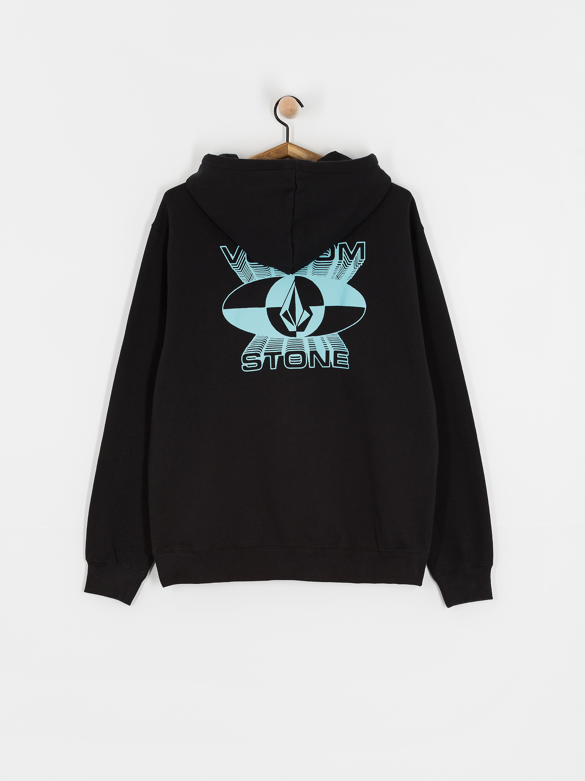 Mikina s kapucí Volcom Stone Explorer HD (black)