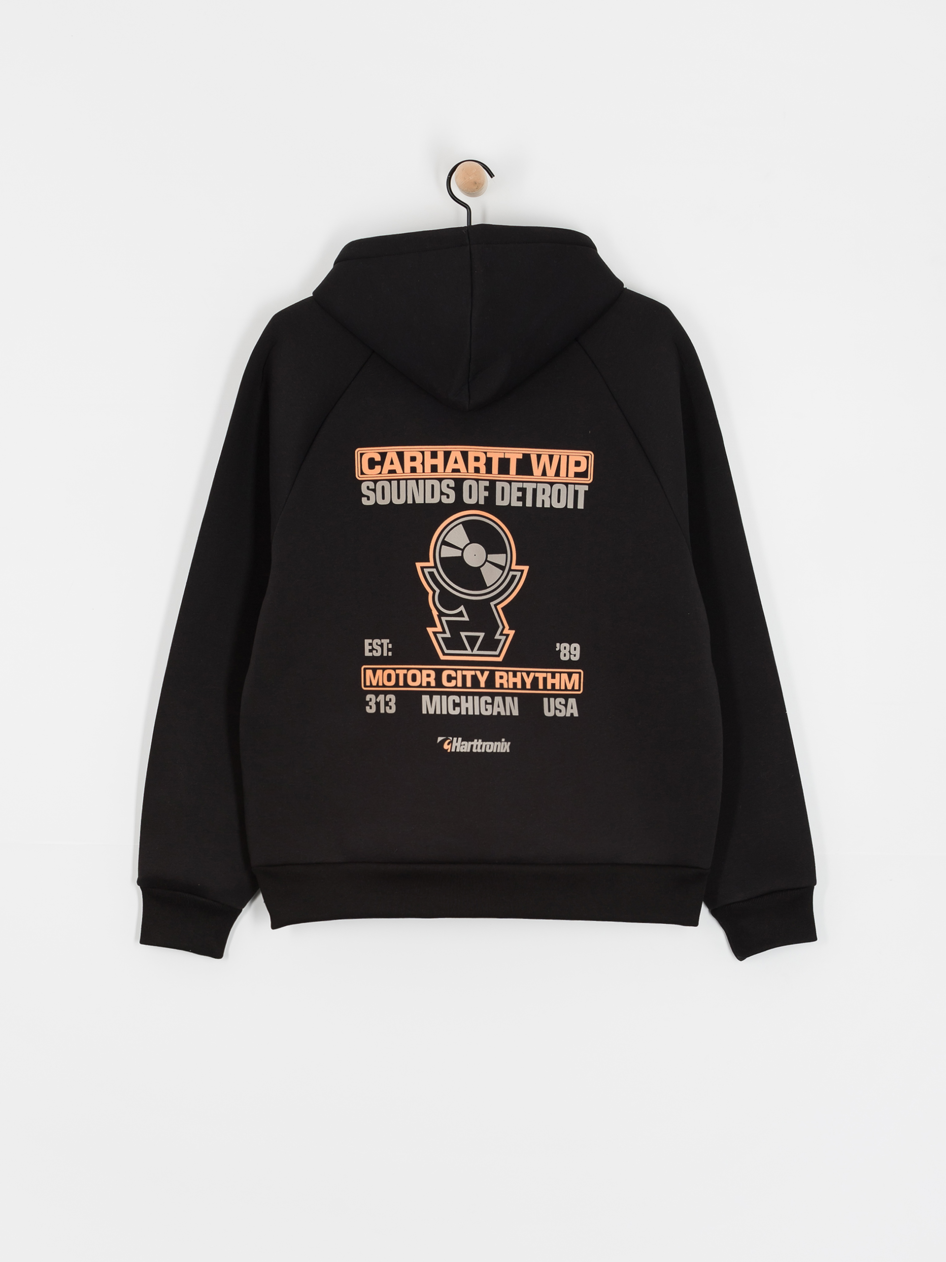 Bunda Carhartt WIP Harttronix Car Lux (black/grey heather)