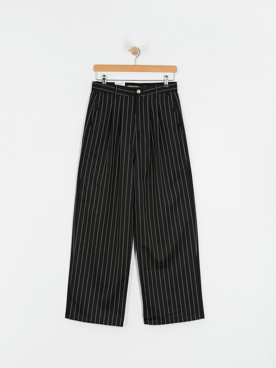 Kalhoty Carhartt WIP Seaton Wmn (seaton stripe black)