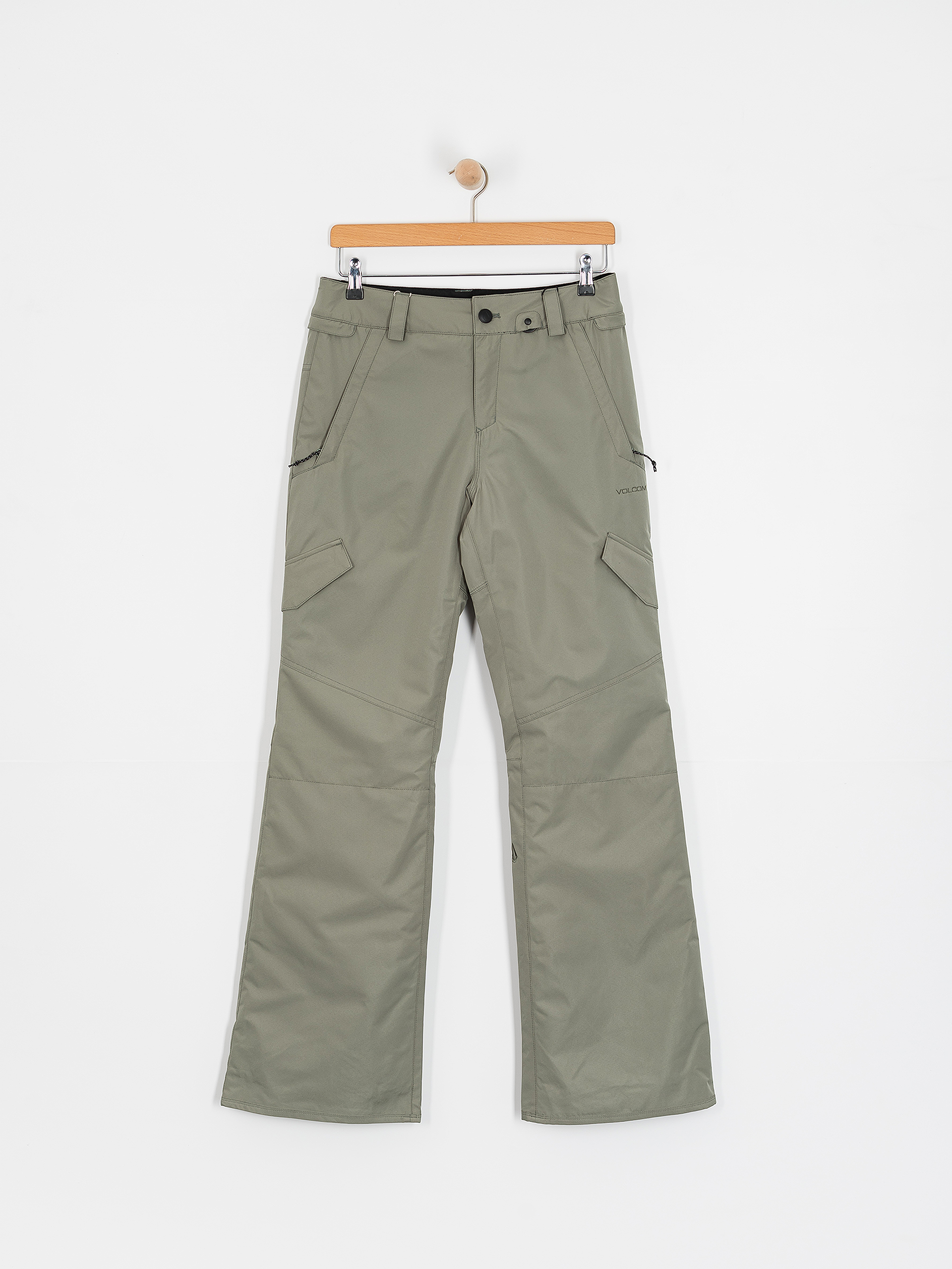 Dámské Snowboardové kalhoty  Volcom Bridger Ins (lichen green)