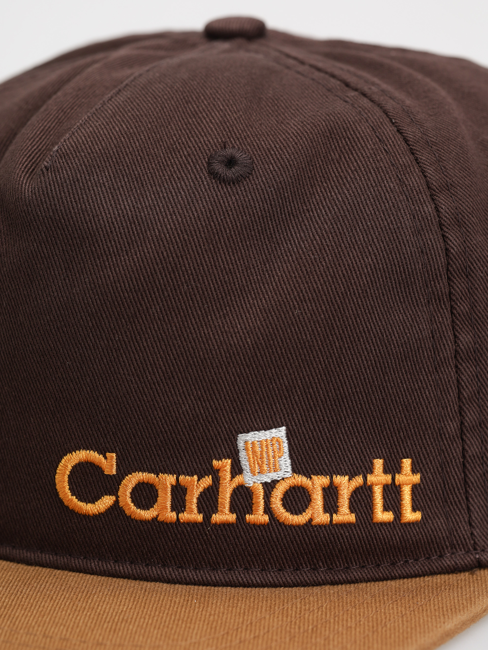 Kšiltovka  Carhartt WIP Label Script Coach (brown)