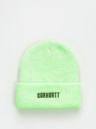 Čepice Carhartt WIP Industry (lumo green/black)