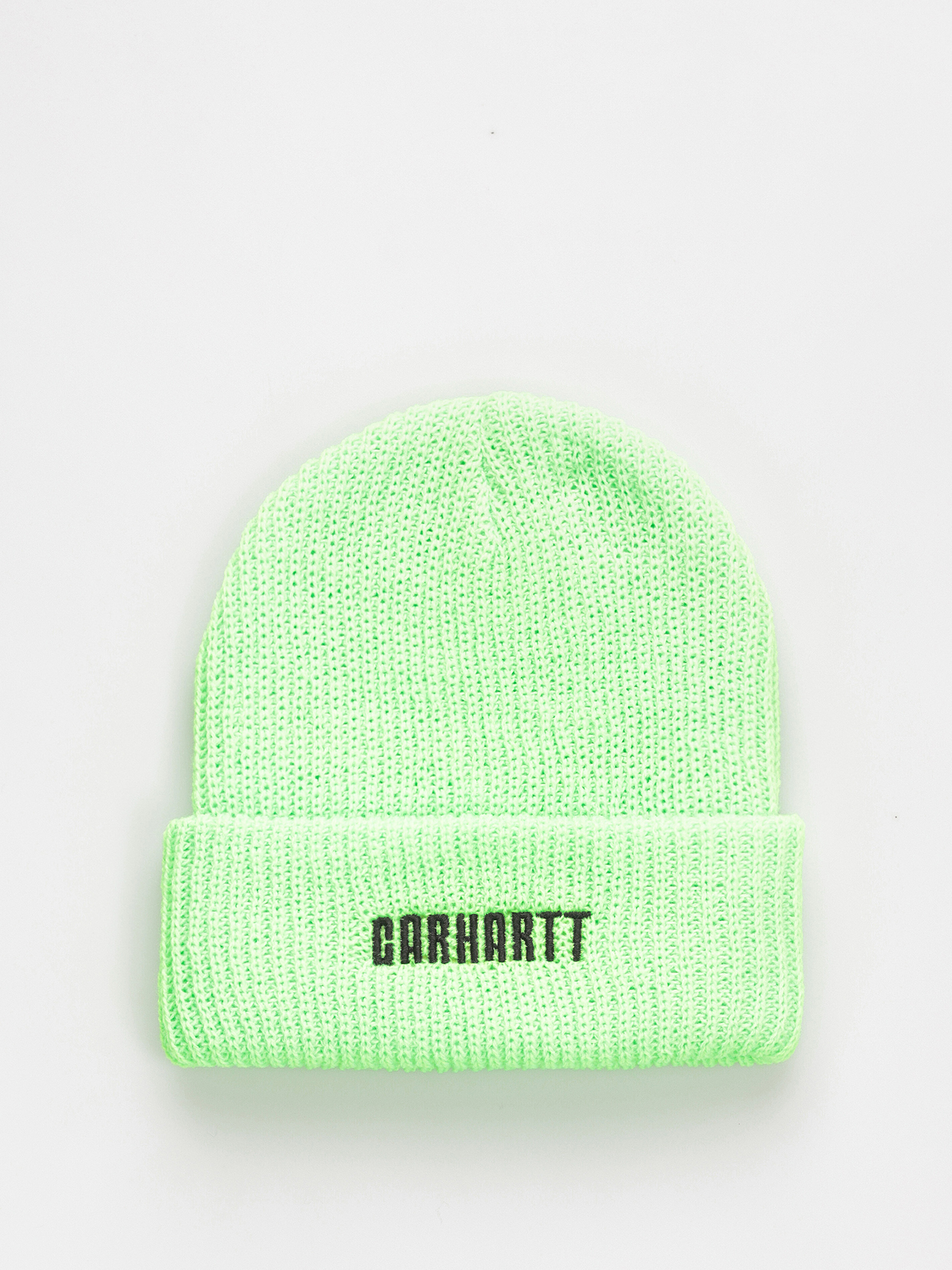 Čepice Carhartt WIP Industry (lumo green/black)