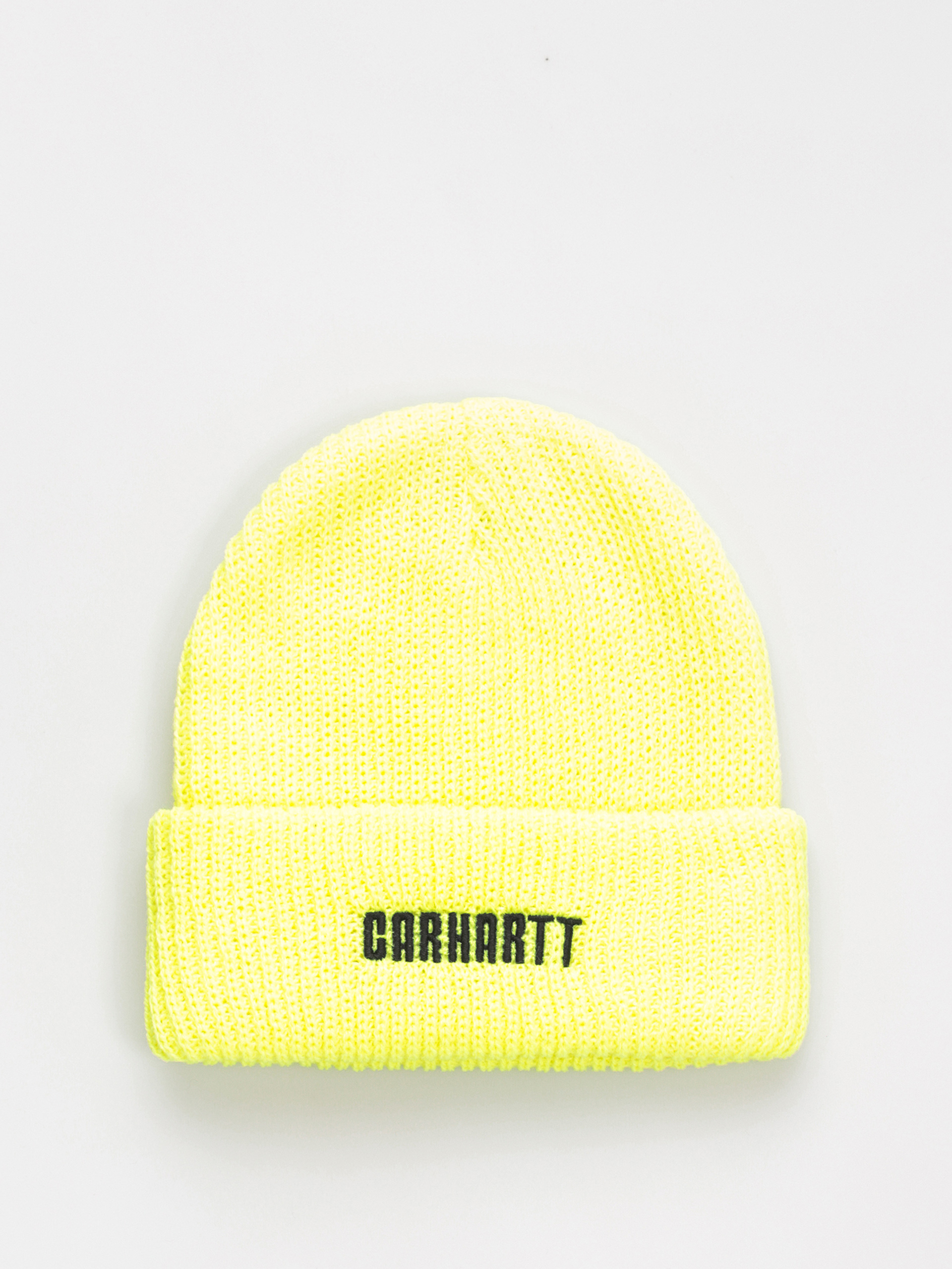 Čepice Carhartt WIP Industry (lumo yellow/black)