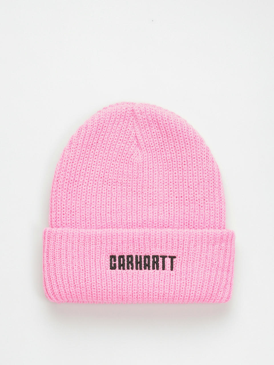 Čepice Carhartt WIP Industry (lumo pink/black)