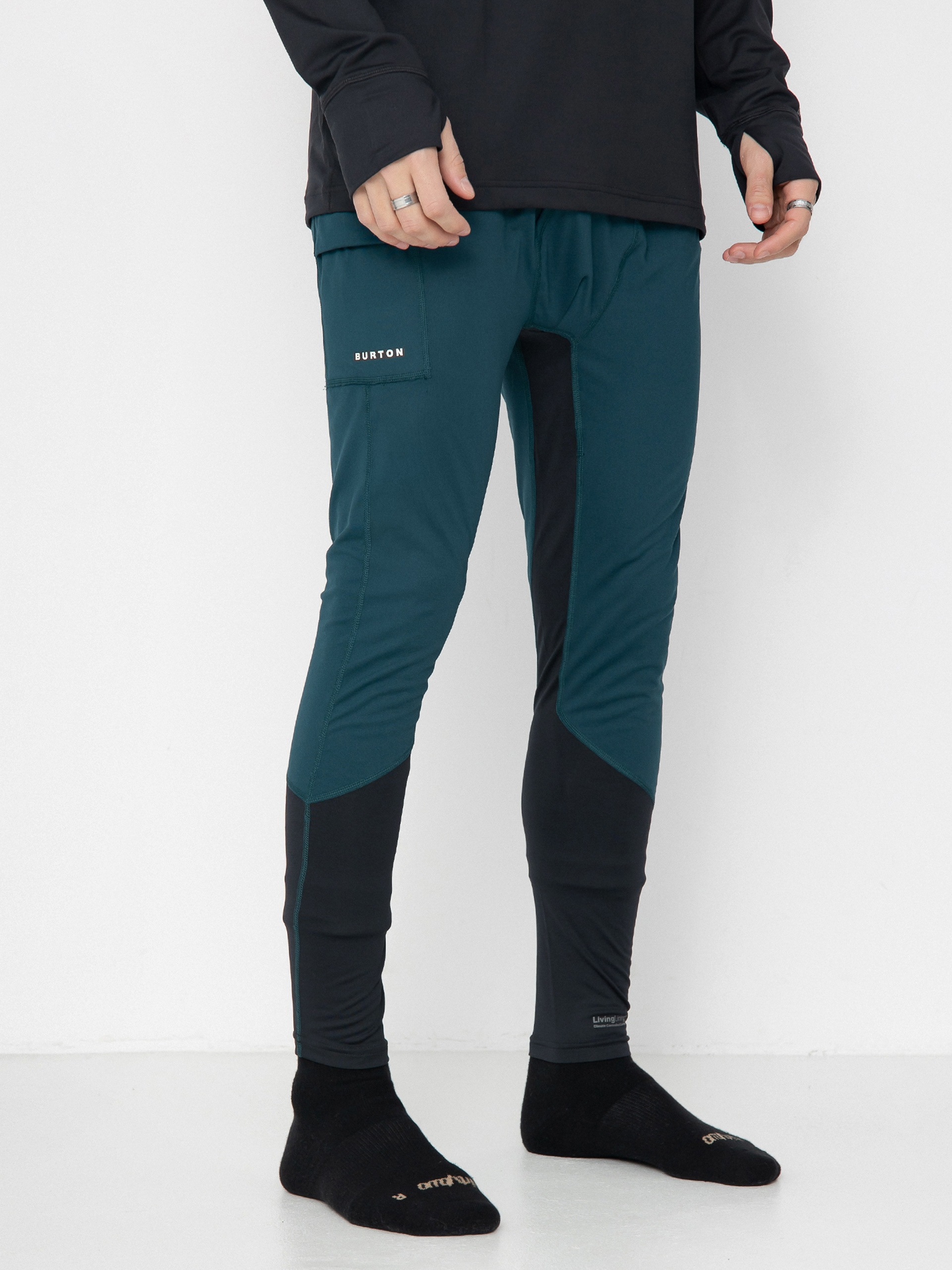 Pánské Termoleginy Burton Midweight X (deep emerald)