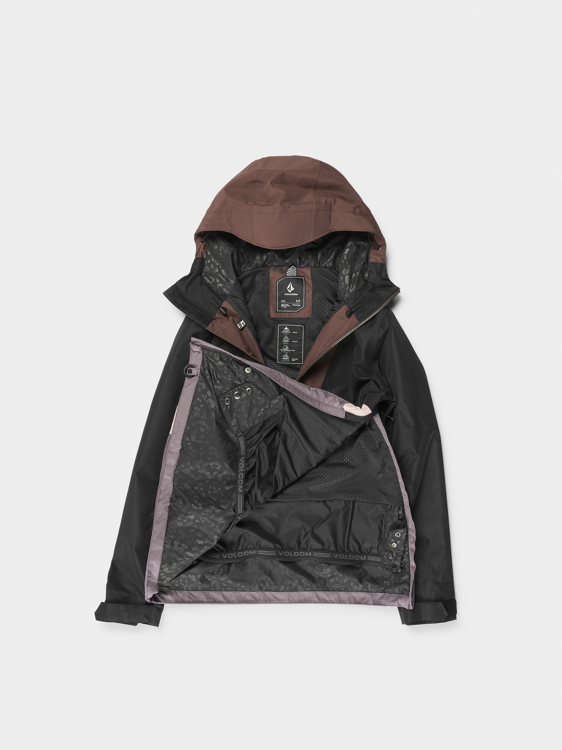 Dámská Snowboardová bunda Volcom Ashfield Pullover (dusty lavender)